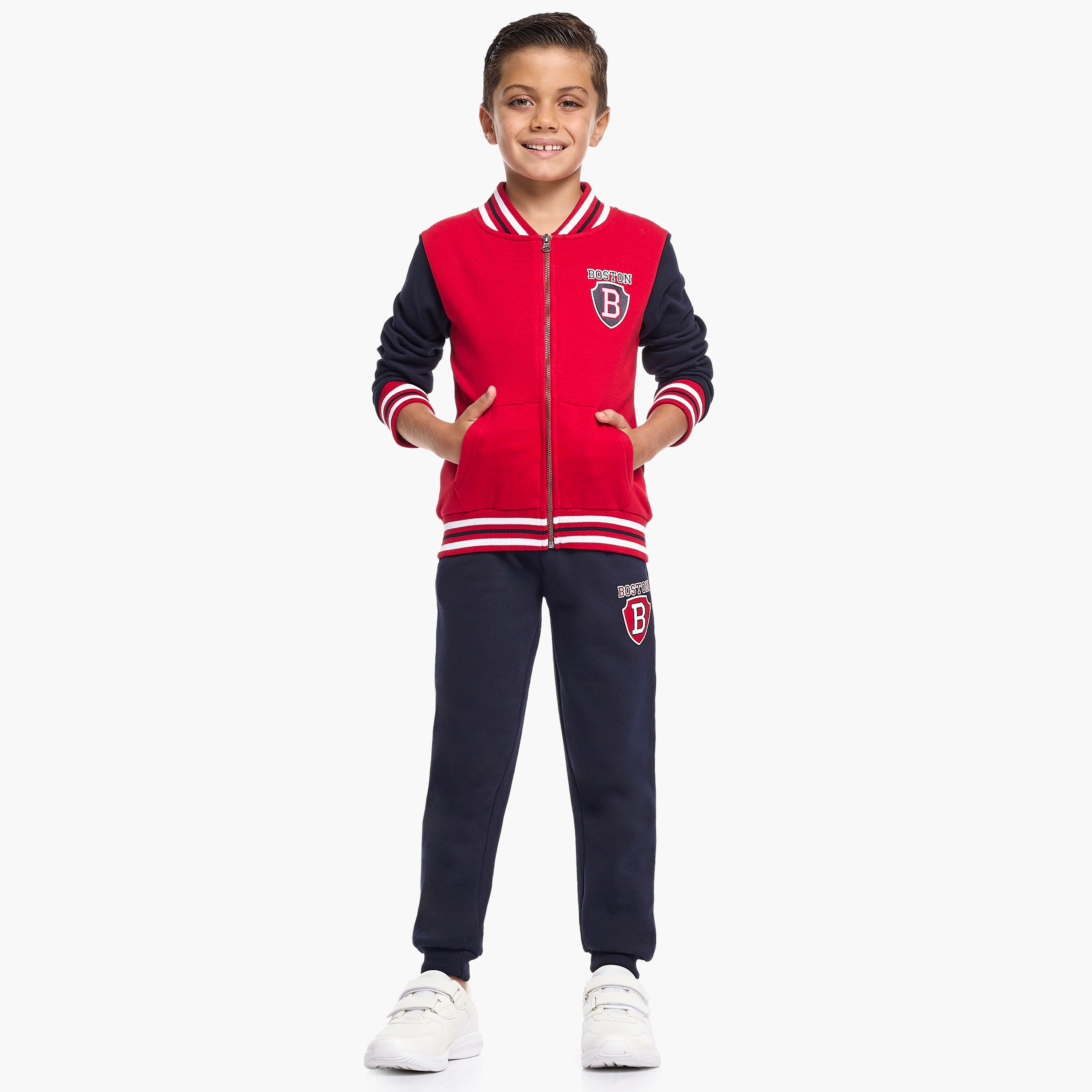 Victor and Jane 2-Piece Printed Pants with Jacket-baby-boys-clothing-winterwear-setsandcoords-image-1