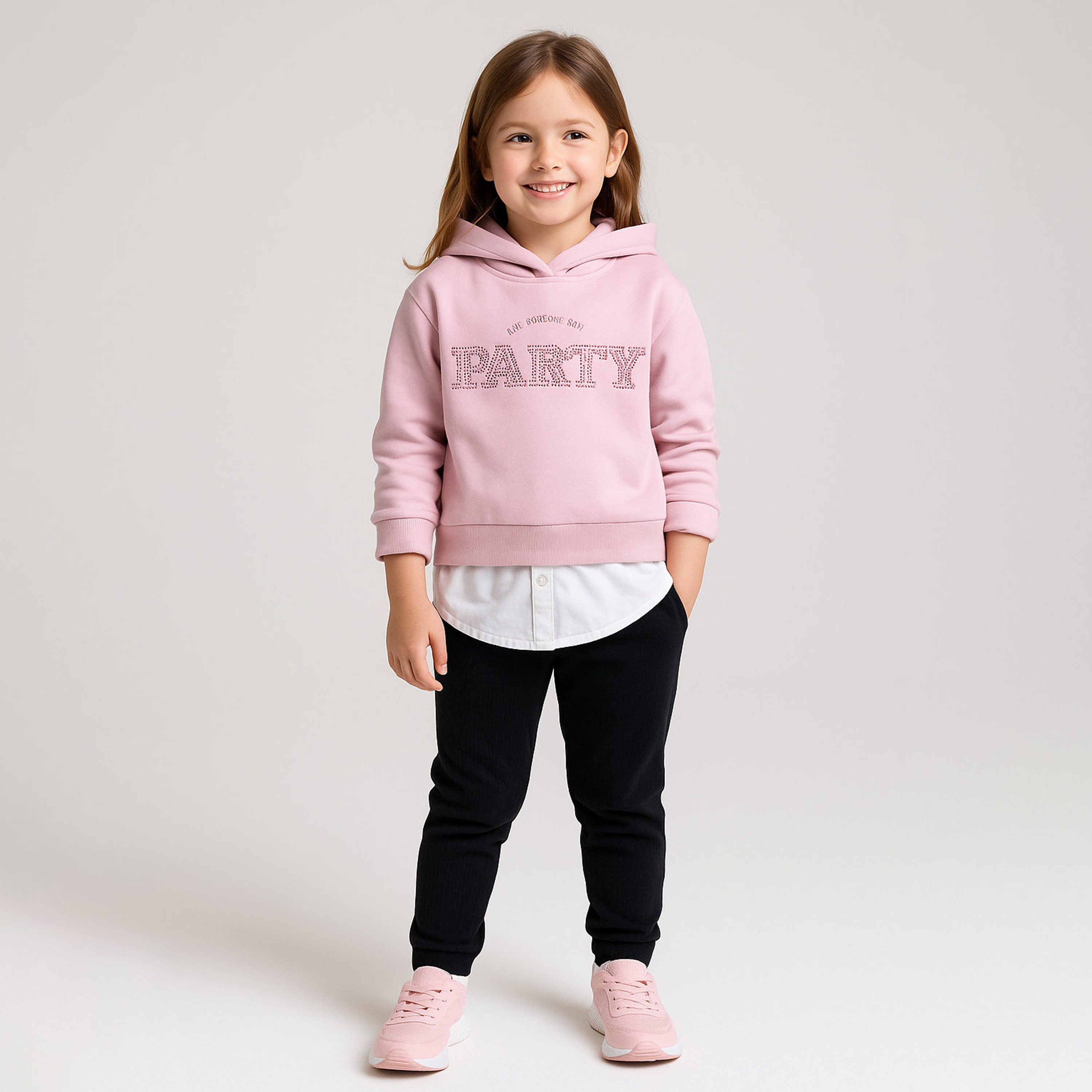 Victor and Jane Layered Printed Hoodie-baby-girls-clothing-winterwear-sweatshirts-image-2