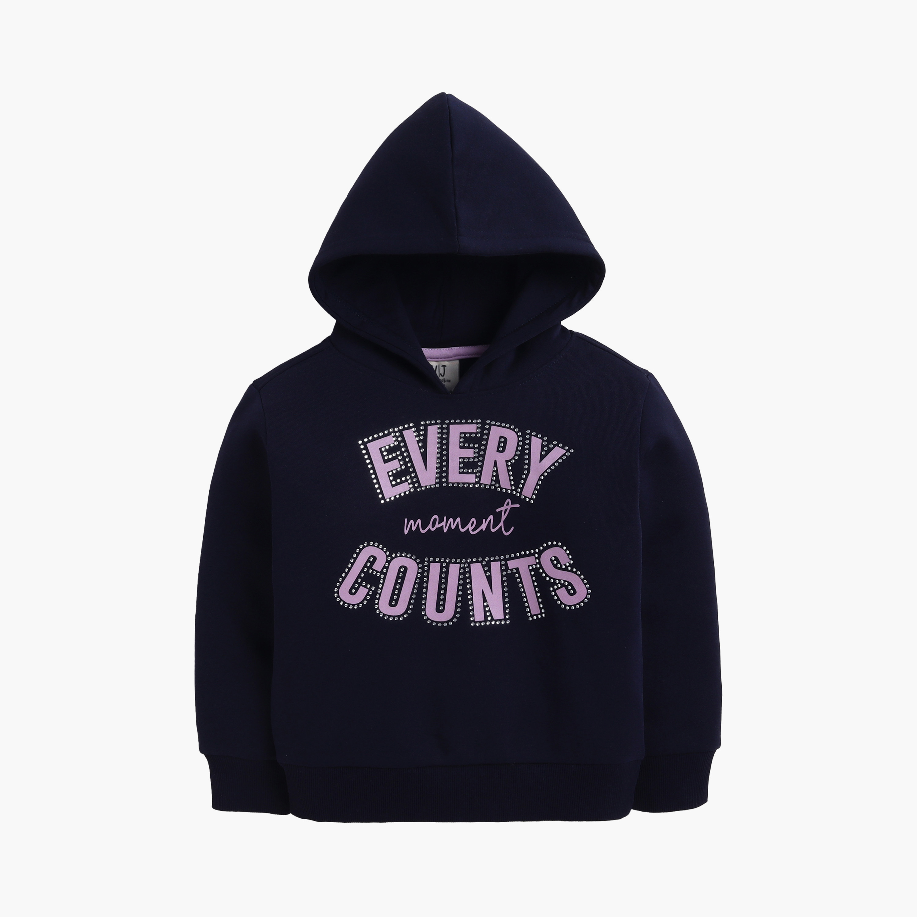 هودي بطبعة إيفري مومنتس كاونتس من فيكتور اند جين-baby-girls-clothing-sweatshirts-image-3