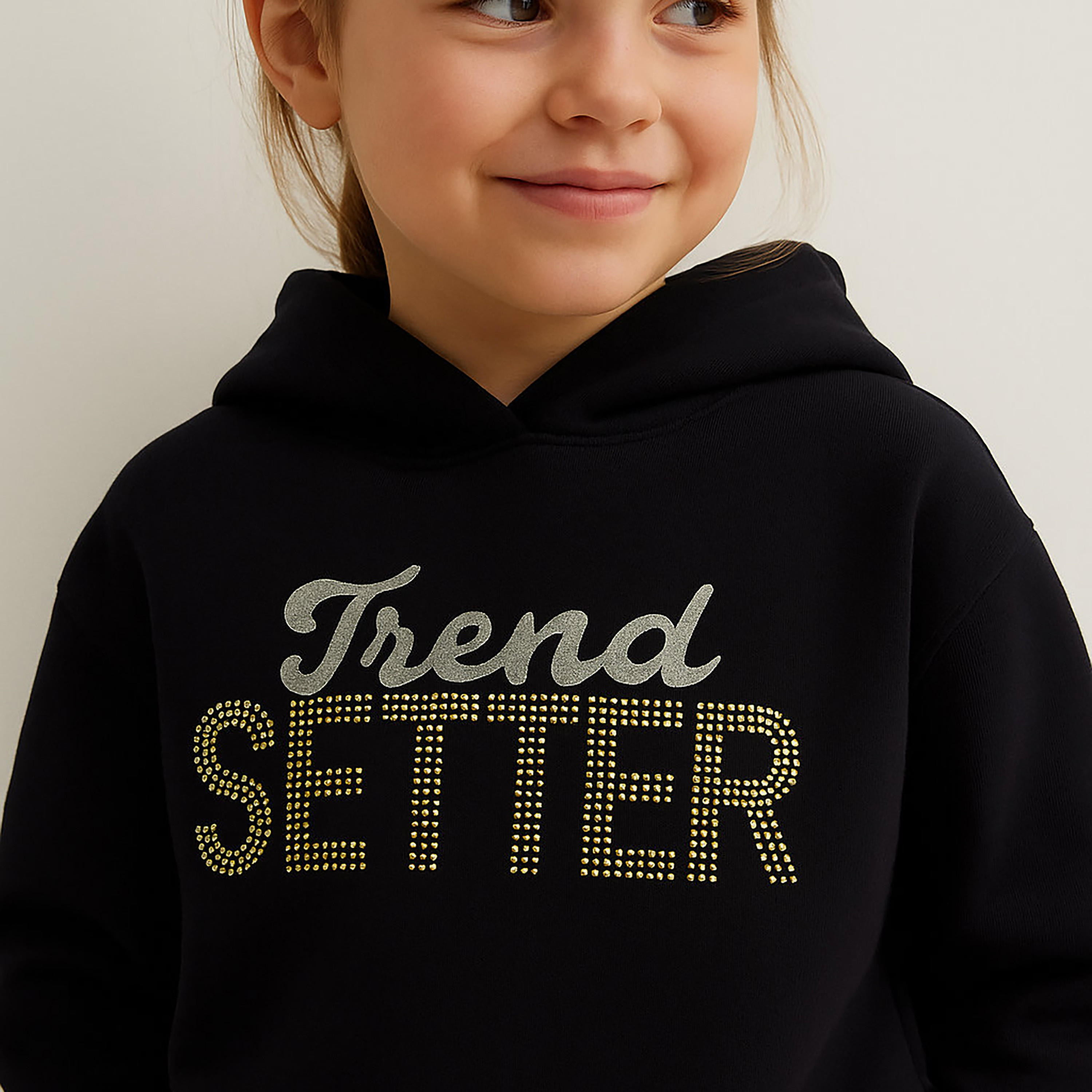 Victor and Jane Girl Wonder Printed Hoodie-girls-clothing-sweatshirts-image-4