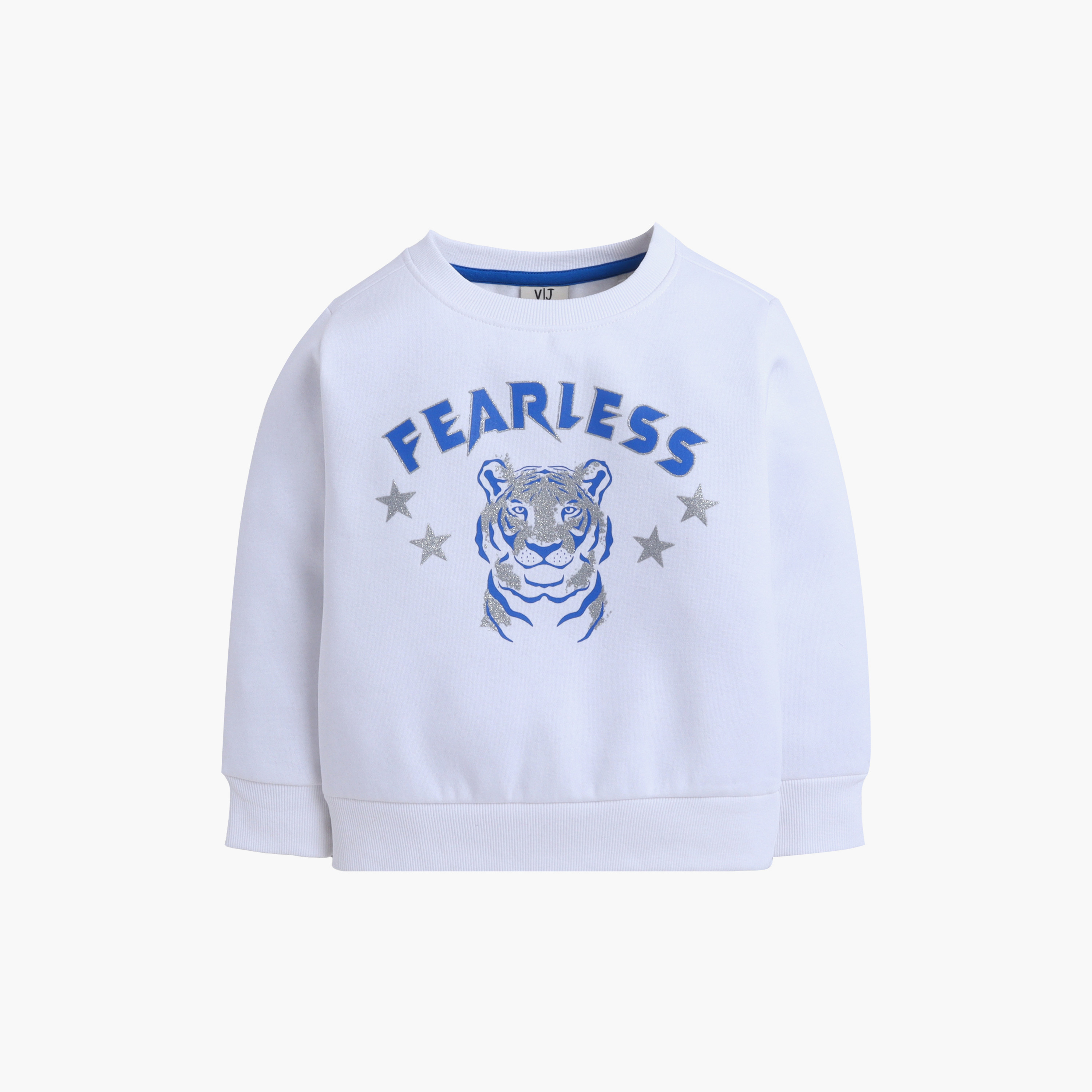 سويت شيرت بطبعة نمر فيرليس من فيكتور اند جين-girls-clothing-winterwear-sweatshirts-image-3