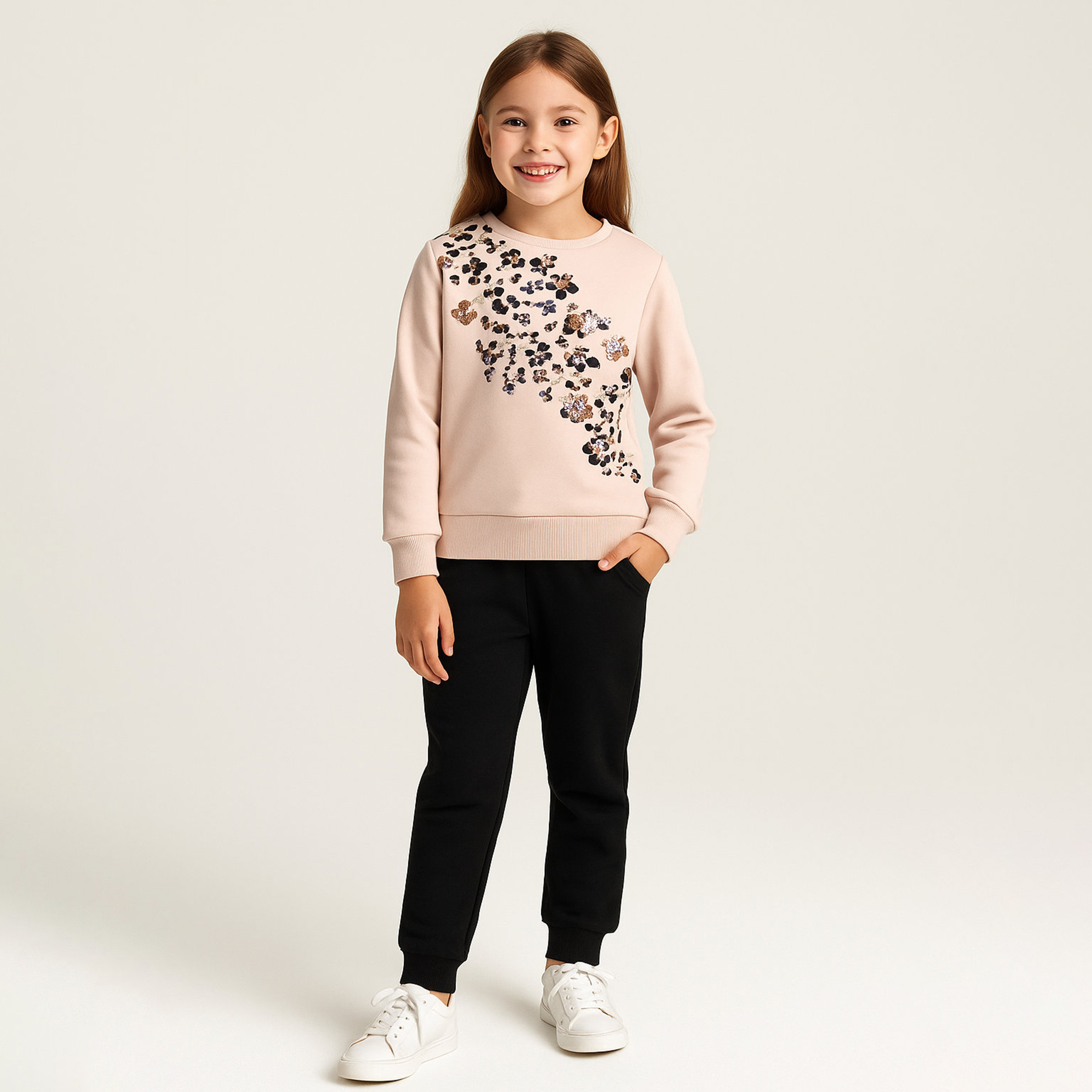 Victor and Jane 100% Cotton Printed Sweatshirt-girls-clothing-winterwear-sweatshirts-image-2