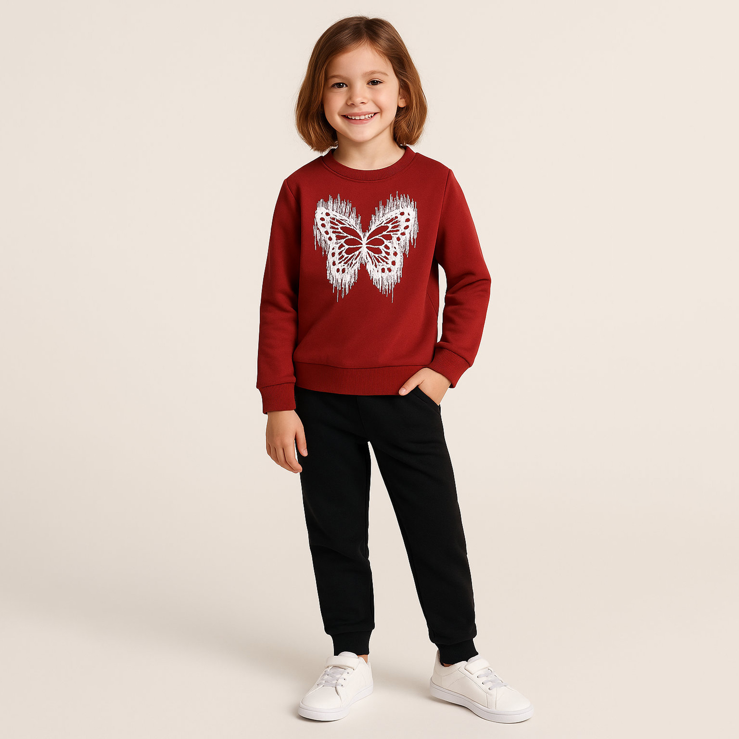 Victor and Jane Butterfly Printed Sweatshirt-girls-clothing-winterwear-sweatshirts-image-5