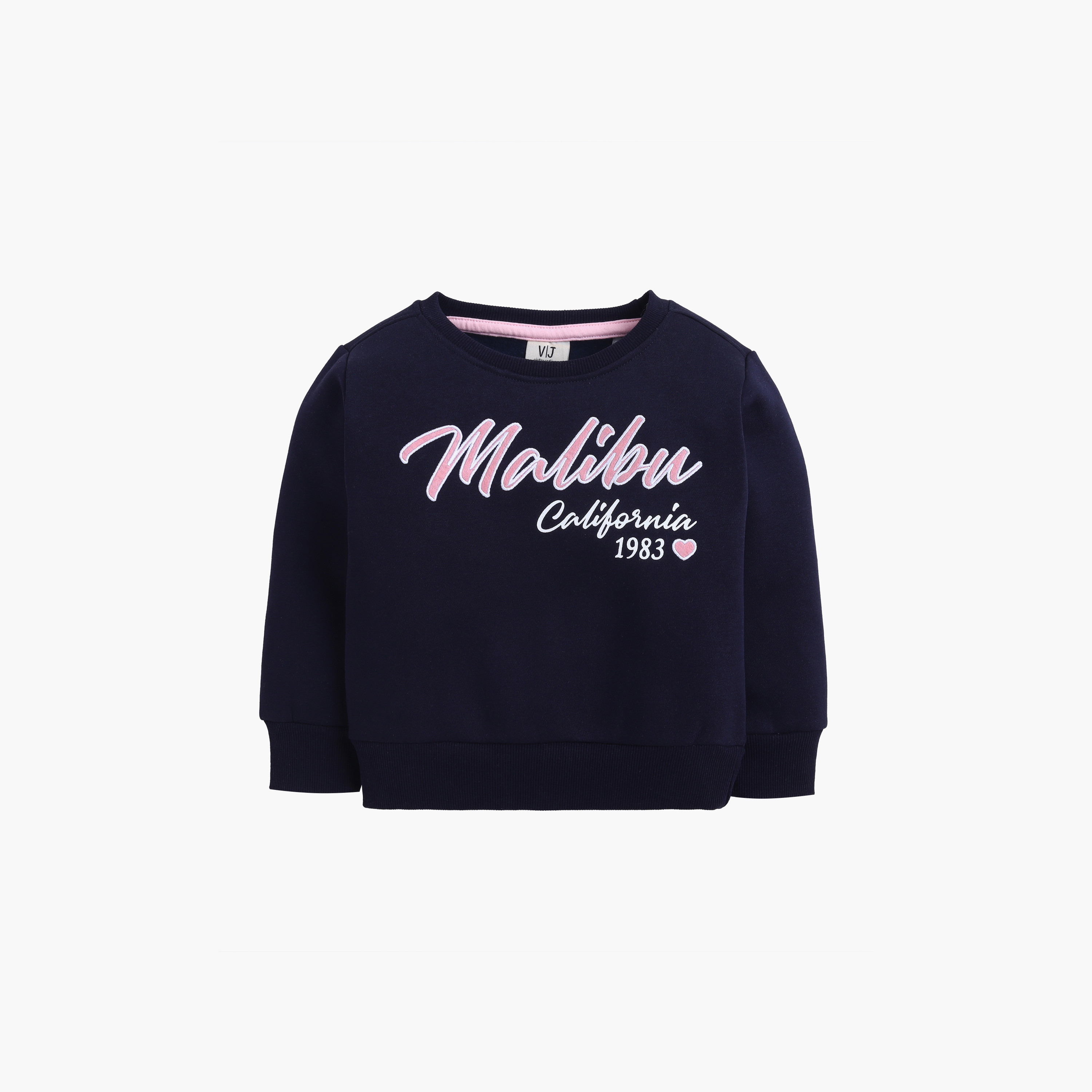 Victor and Jane Malibu California 1983 Printed Sweatshirt-baby-girls-clothing-winterwear-sweatshirts-image-3