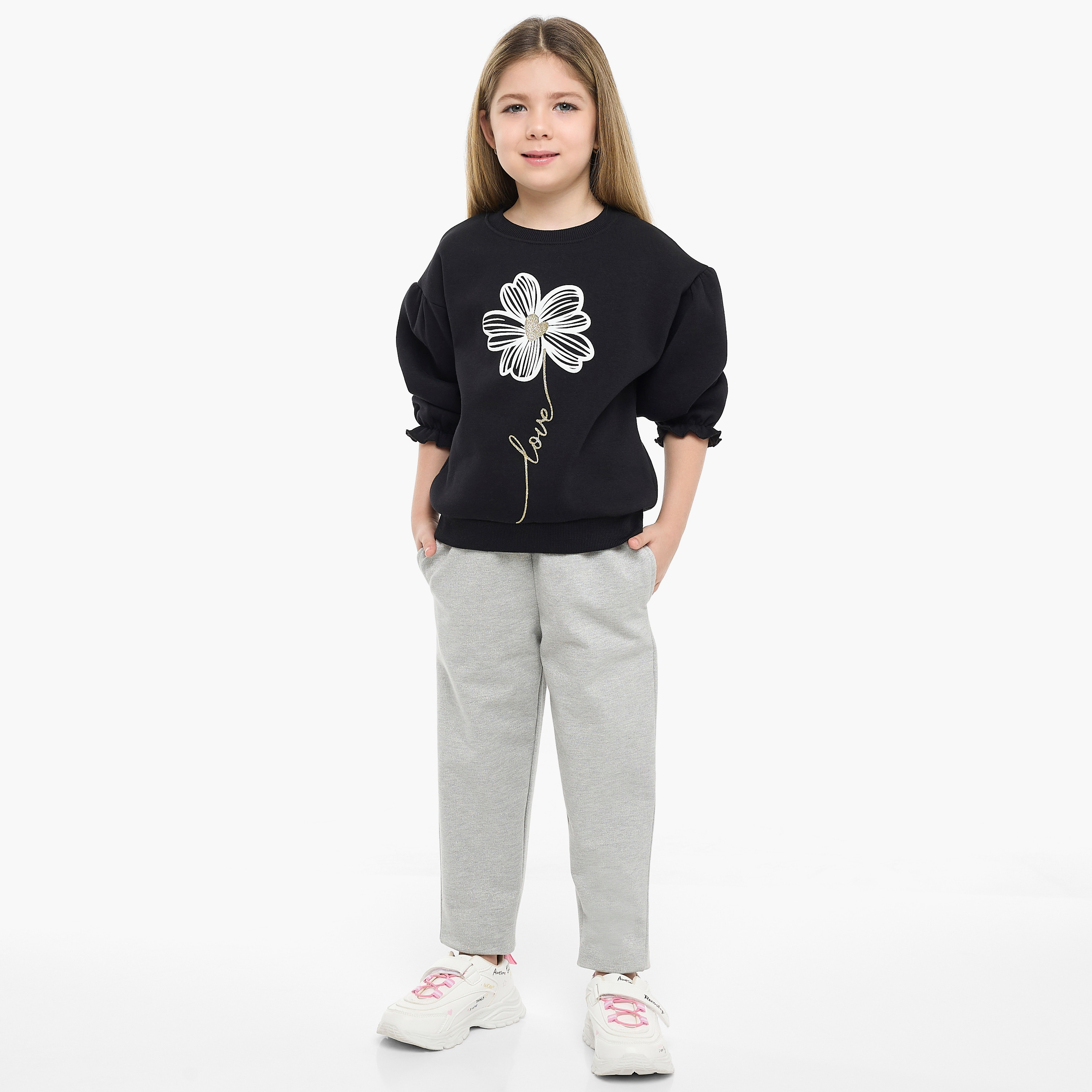 Victor and Jane 2-Piece Printed Top & Legging Sets-girls-clothing-winterwear-setsandcoords-image-1