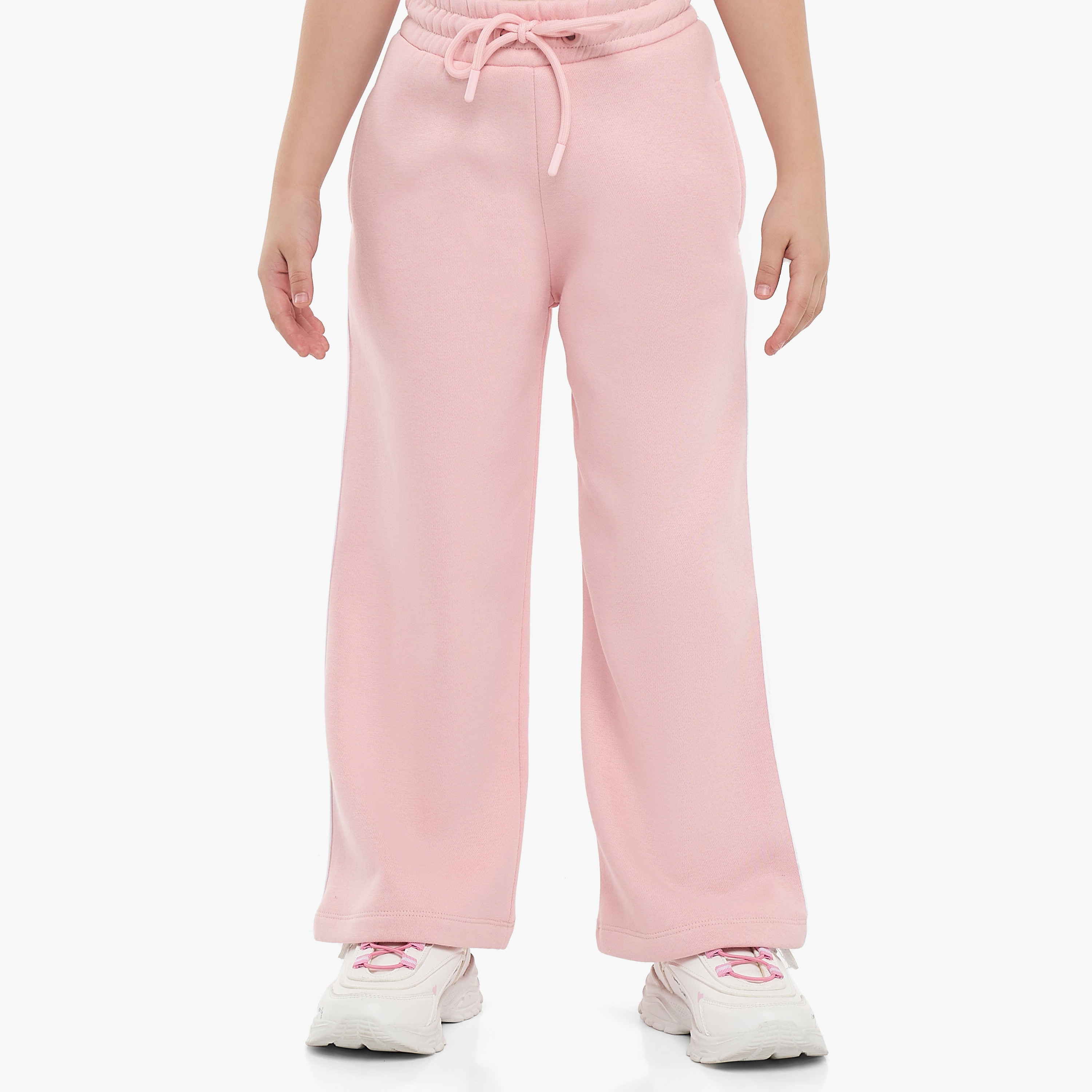 Victor and Jane 2-Piece Retro Stripe Solid Hoodie with Pants-girls-clothing-winterwear-setsandcoords-image-5