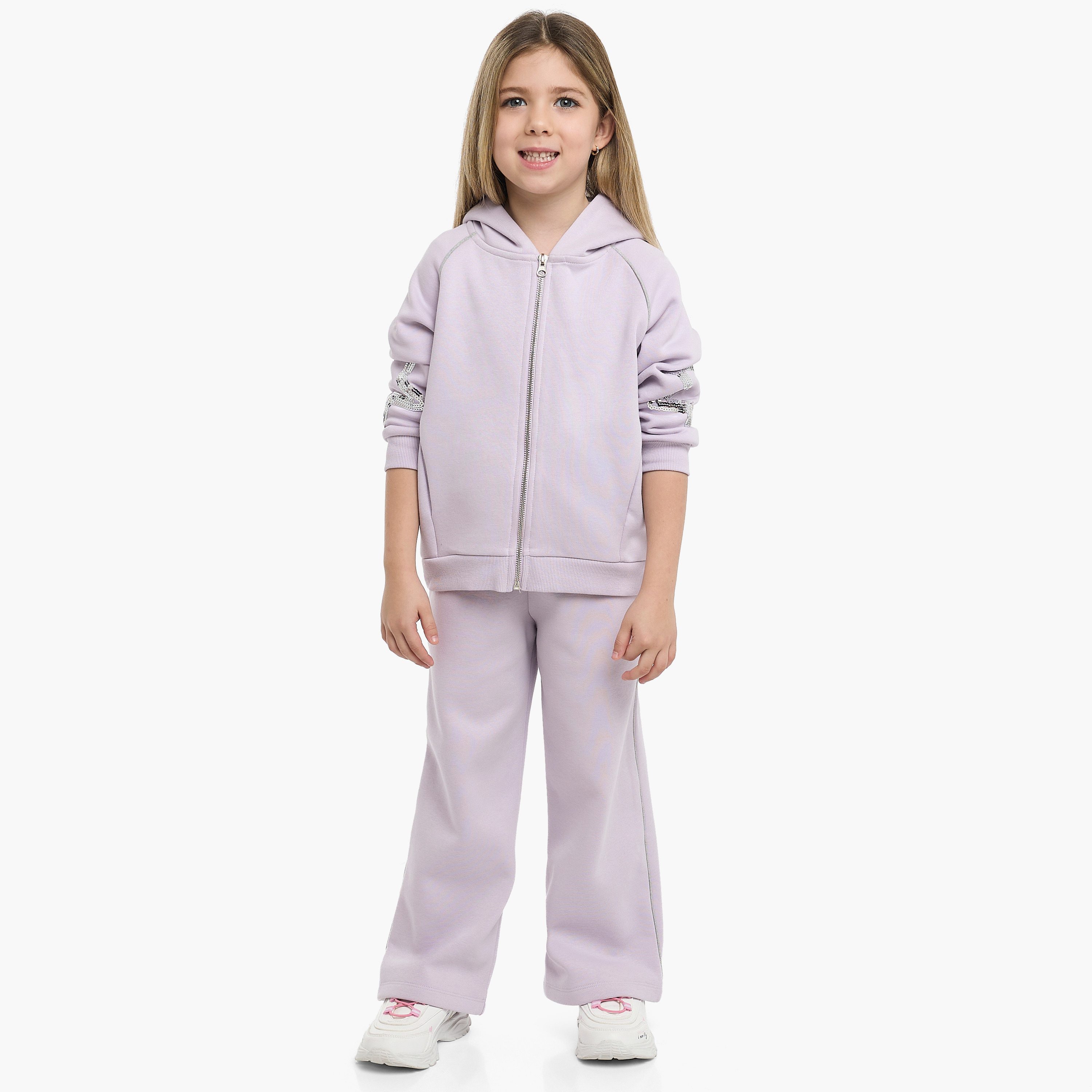 Victor and Jane 2-Piece Starstruck Printed Hoodie with Pants-baby-girls-clothing-setsandcoords-image-1