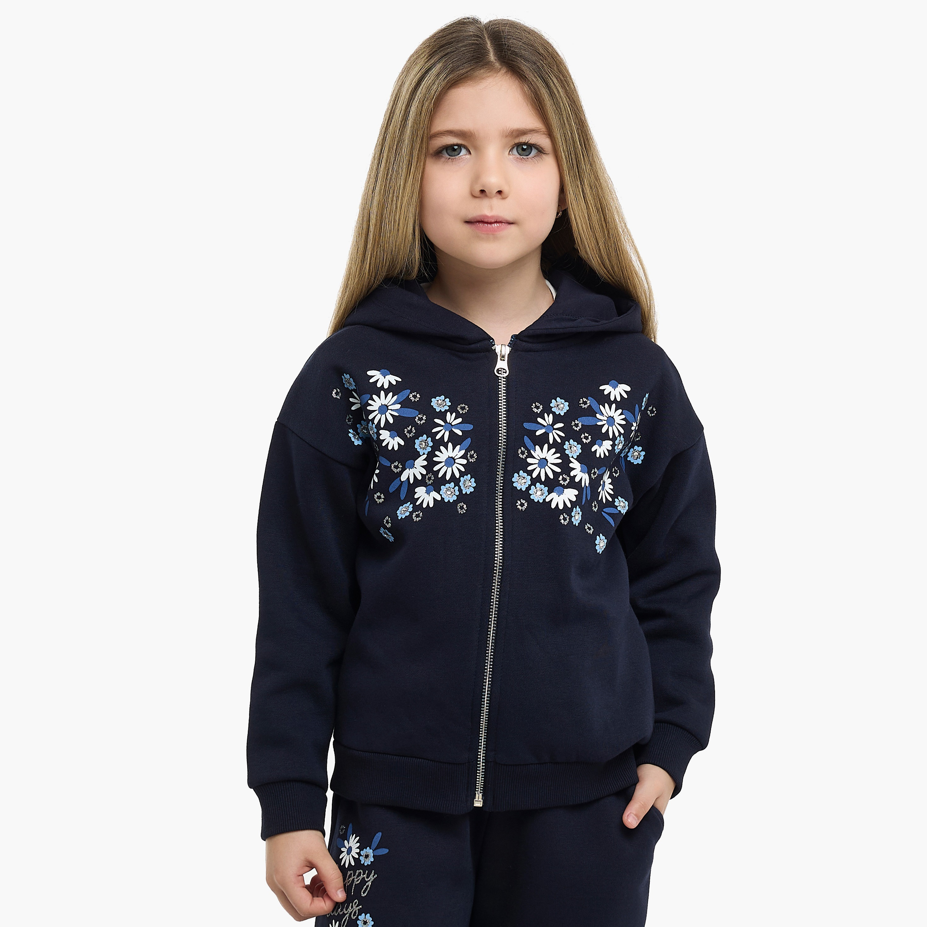 طقم من قطعتين هودي مع بنطلون بطبعة من فيكتور اند جين-girls-clothing-winterwear-setsandcoords-image-4