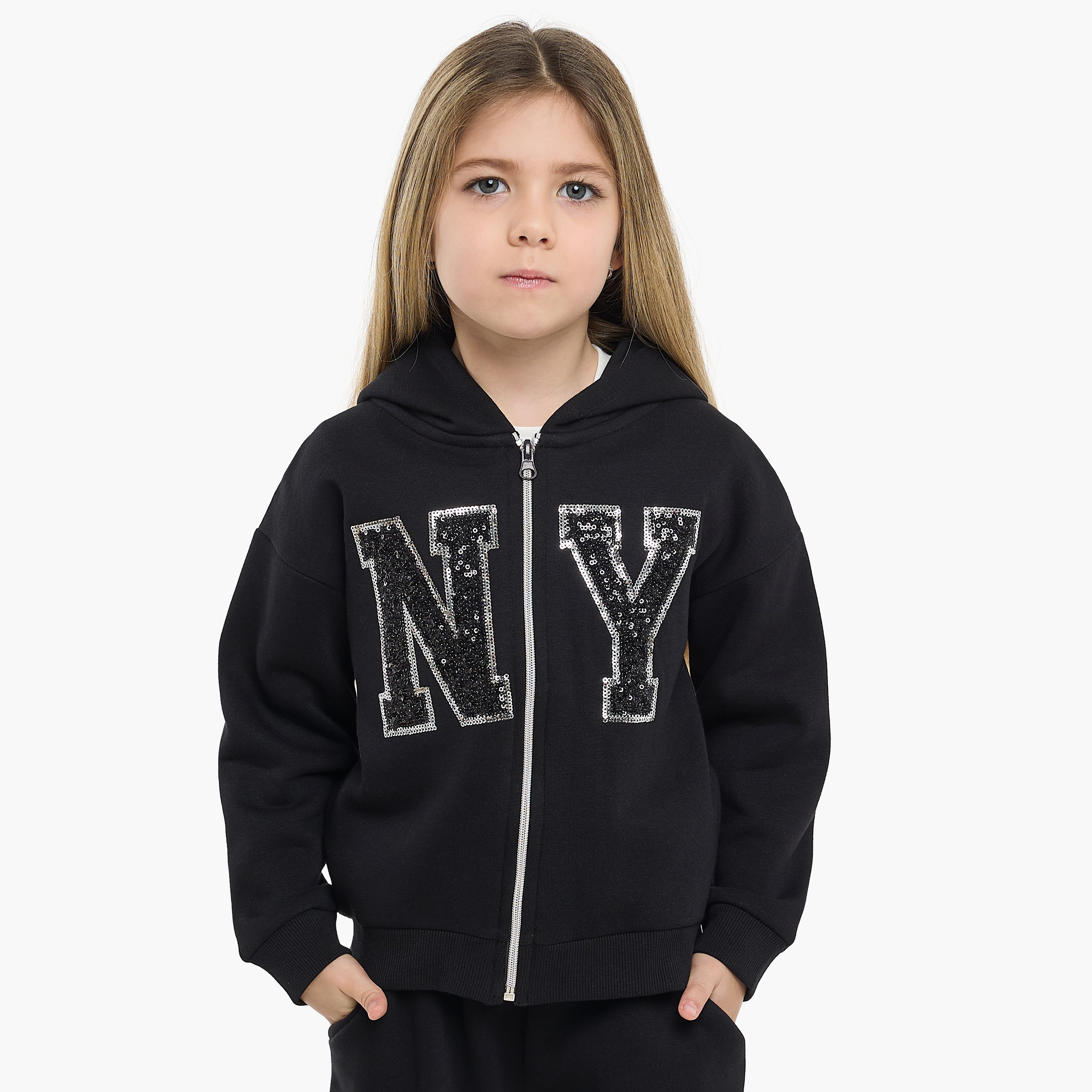 طقم من قطعتين هودي مع بنطلون بطبعة من فيكتور اند جين-baby-girls-clothing-setsandcoords-image-4