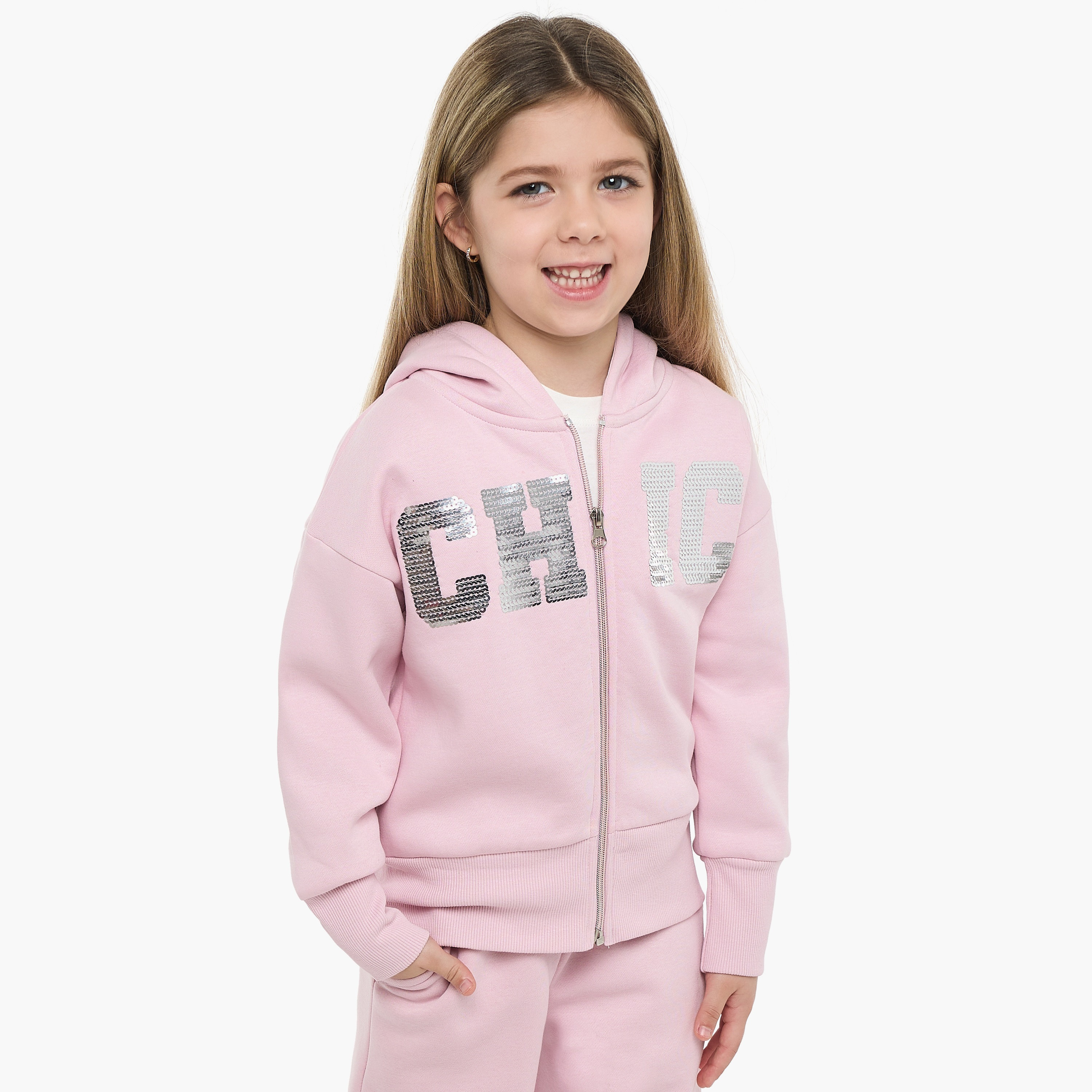 طقم من قطعتين هودي مع بنطلون بطبعة من فيكتور اند جين-girls-clothing-winterwear-setsandcoords-image-4