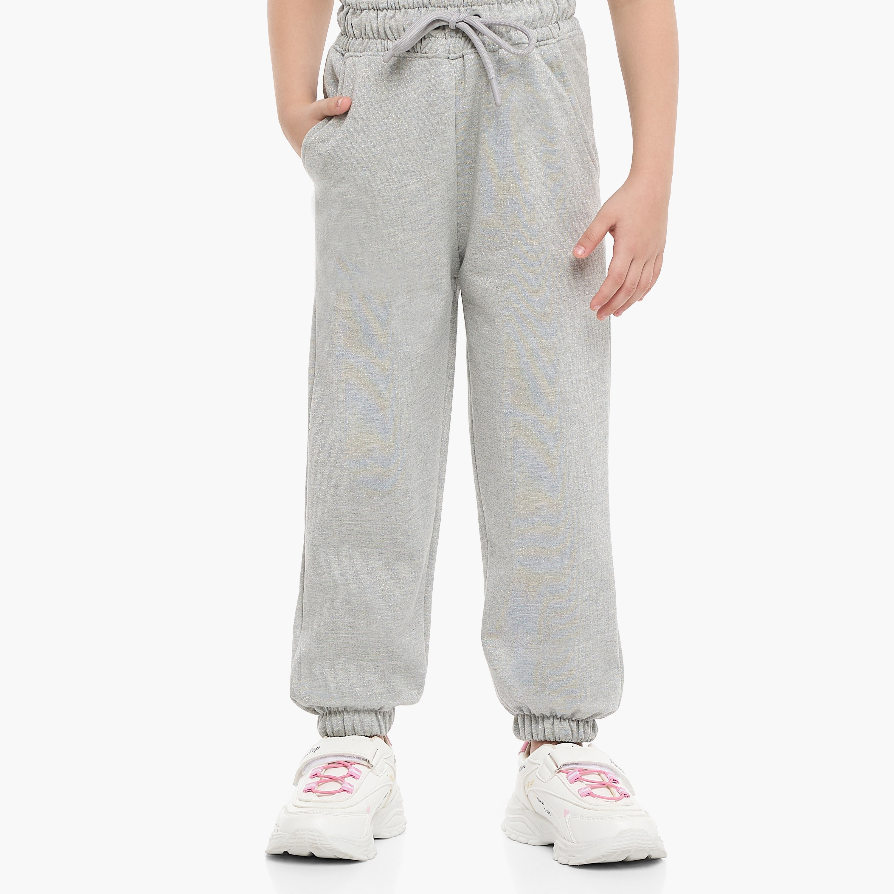 طقم من قطعتين سويت شيرت وبنطلون رياضي بطبعة من فيكتور اند جين-girls-clothing-winterwear-setsandcoords-image-5