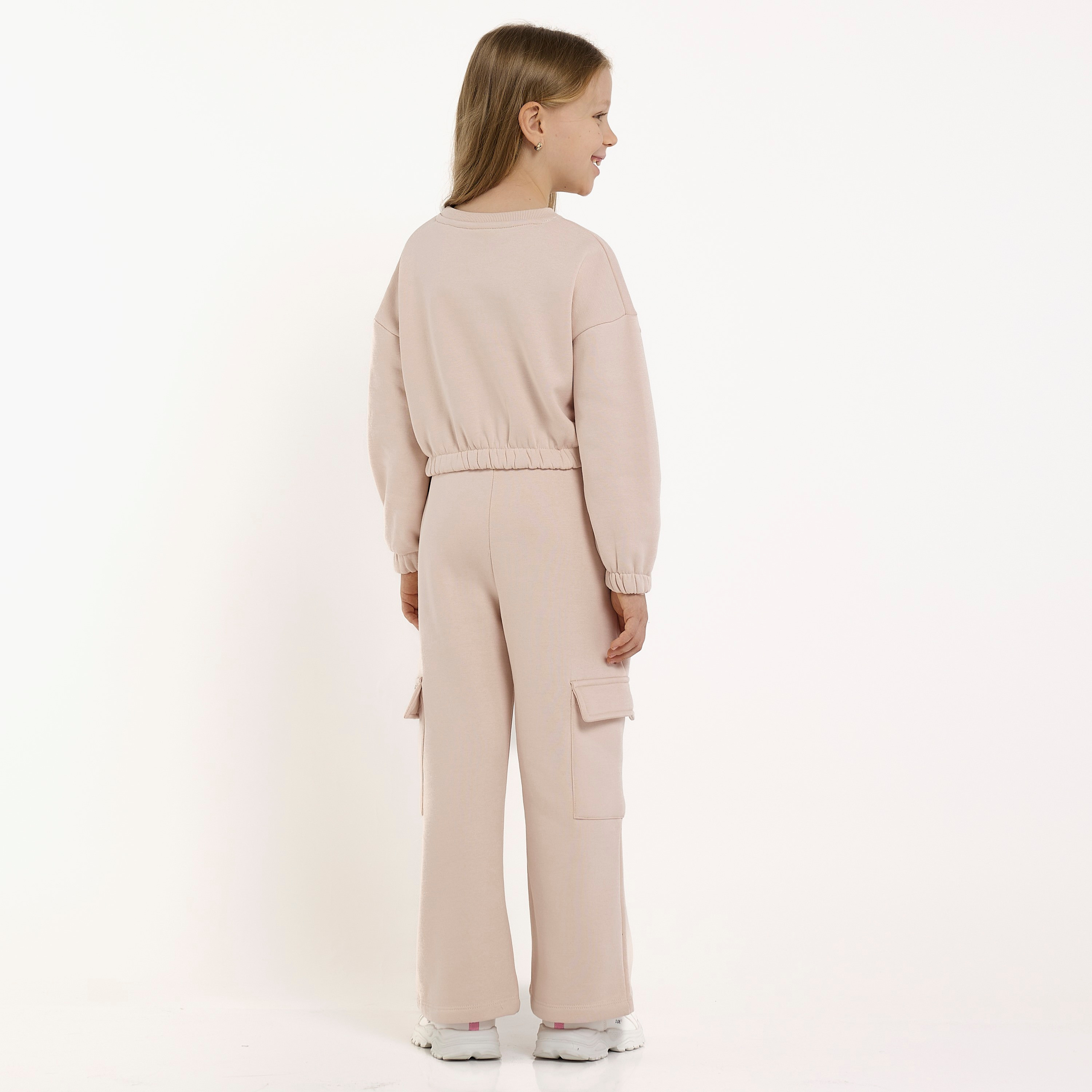 Victor and Jane 2-Piece Cargo Pocket Printed Sweatshirt with Pants-girls-clothing-winterwear-setsandcoords-image-3