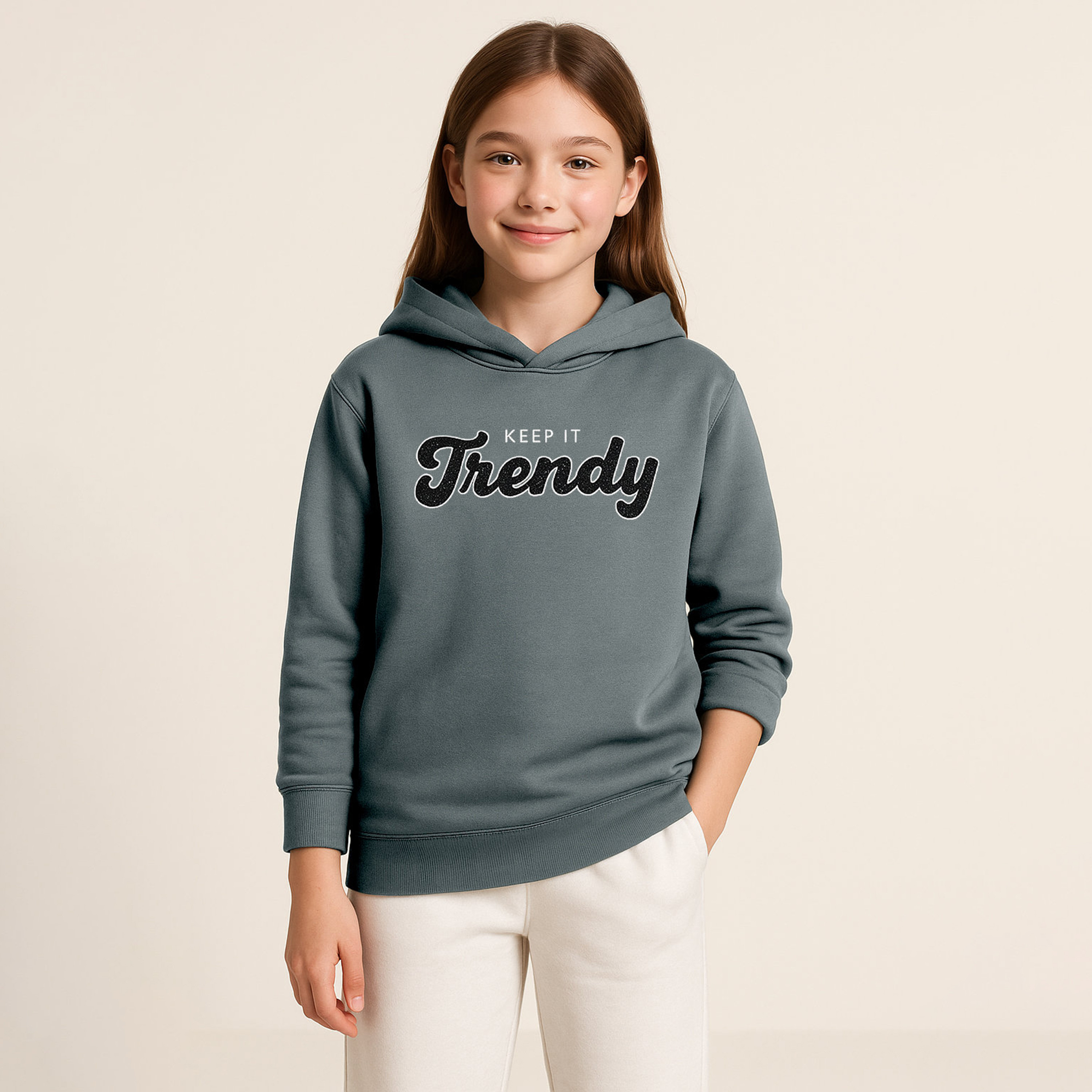 Victor and Jane Keep It Trendy Printed Hoodie-girls-clothing-winterwear-sweatshirts-image-1