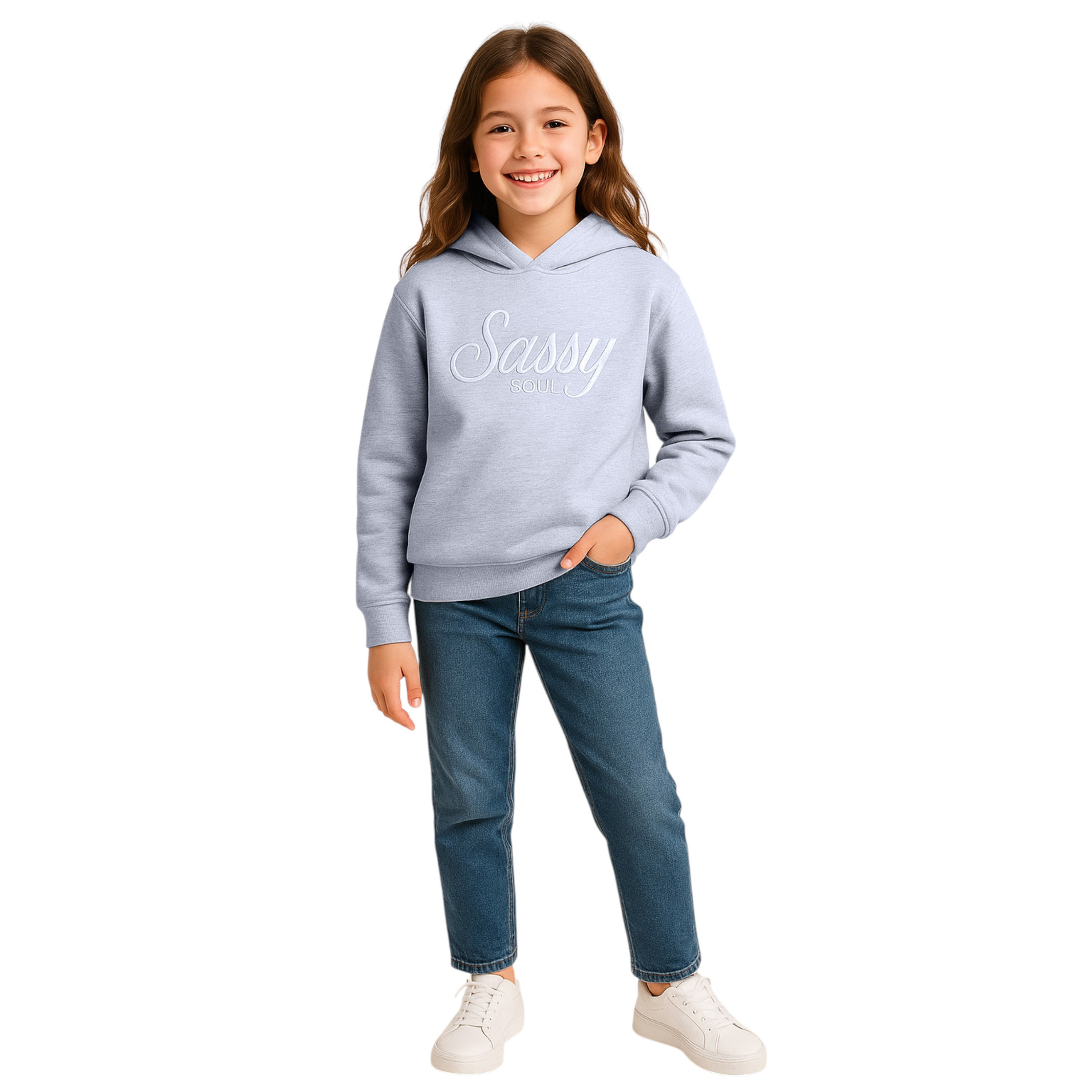 هودي بطبعة ساسي سول من فيكتور اند جين-girls-clothing-winterwear-sweatshirts-image-2