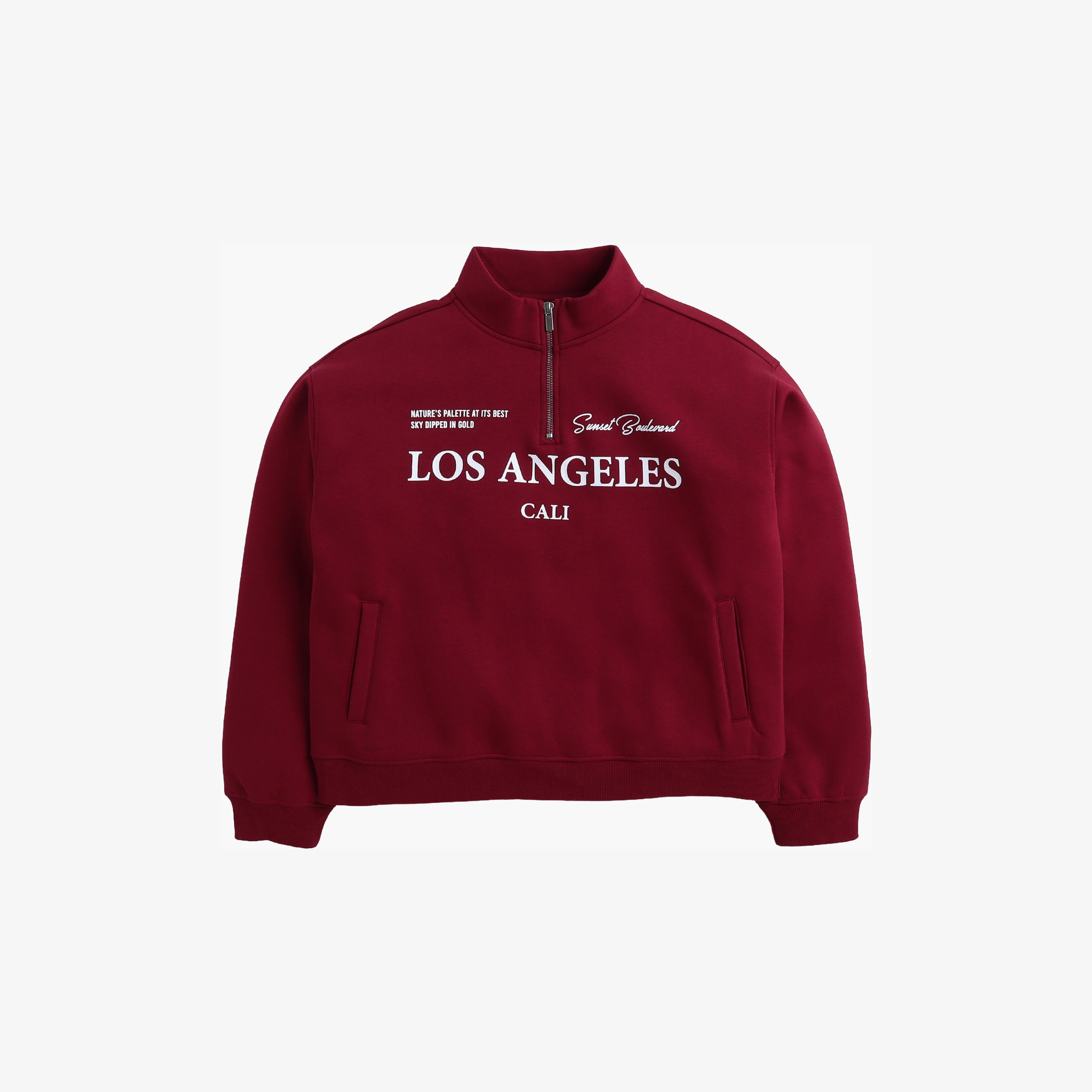 Victor and Jane Los Angeles Cali Printed Sweatshirt-girls-clothing-winterwear-sweatshirts-image-4