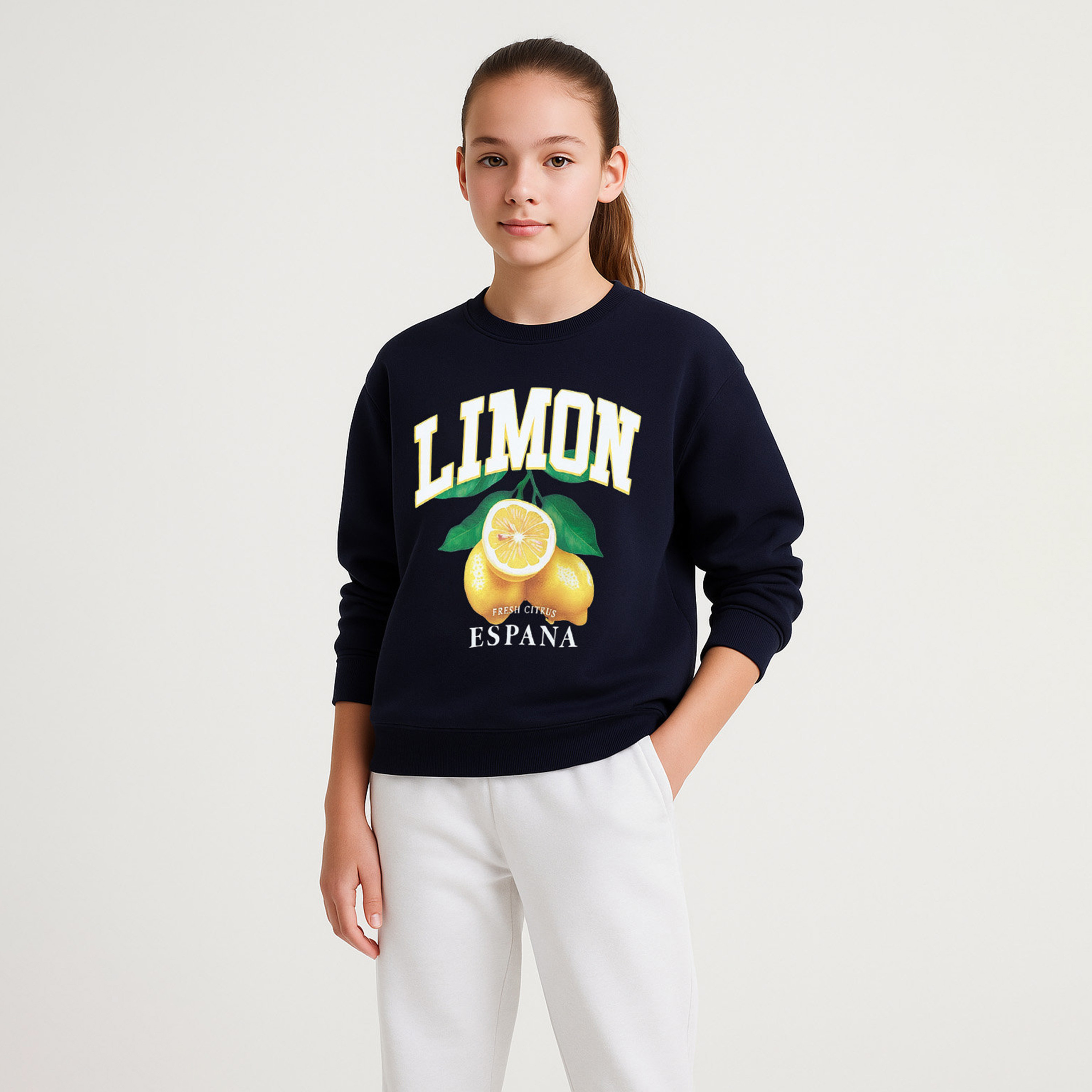 Victor and Jane LIMON Espana Printed Sweatshirt-girls-clothing-winterwear-sweatshirts-image-1
