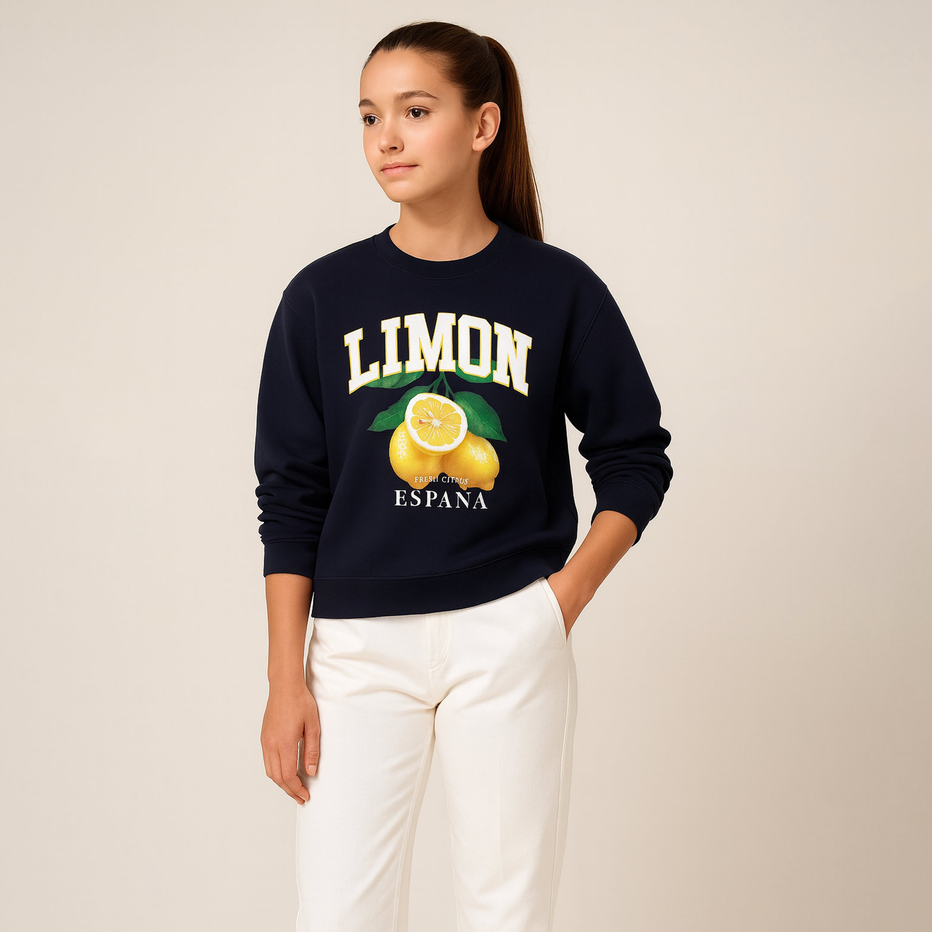 Victor and Jane LIMON Espana Printed Sweatshirt-girls-clothing-winterwear-sweatshirts-image-2