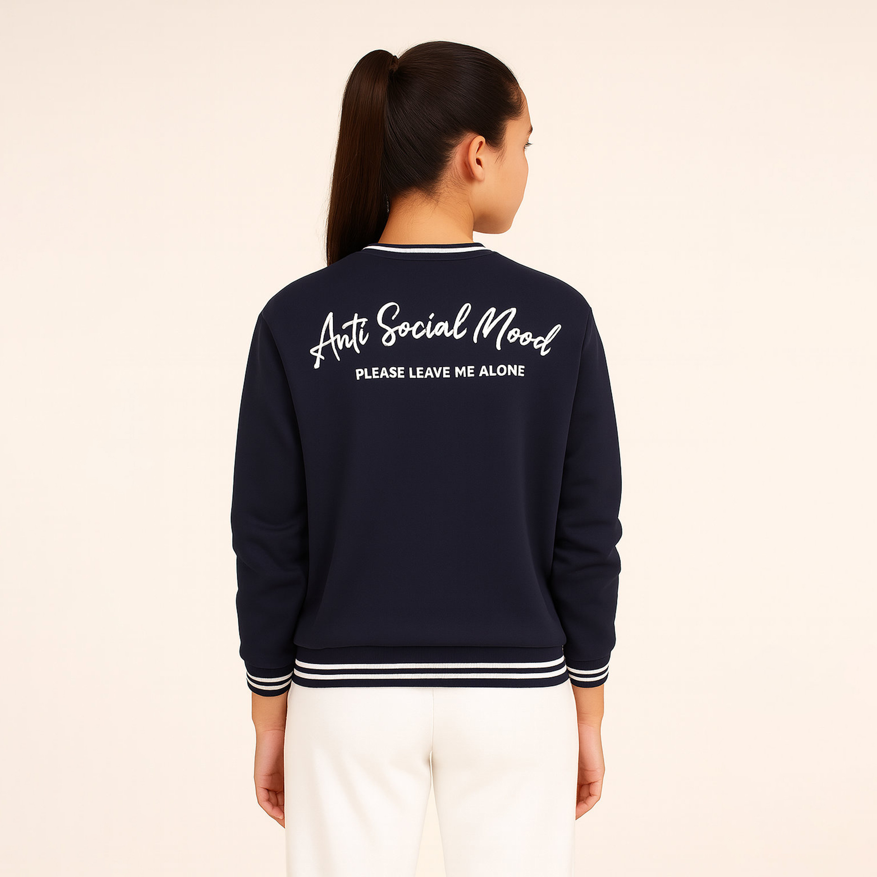 Victor and Jane Anti Social Mood Printed Sweatshirt-girls-clothing-winterwear-sweatshirts-image-3