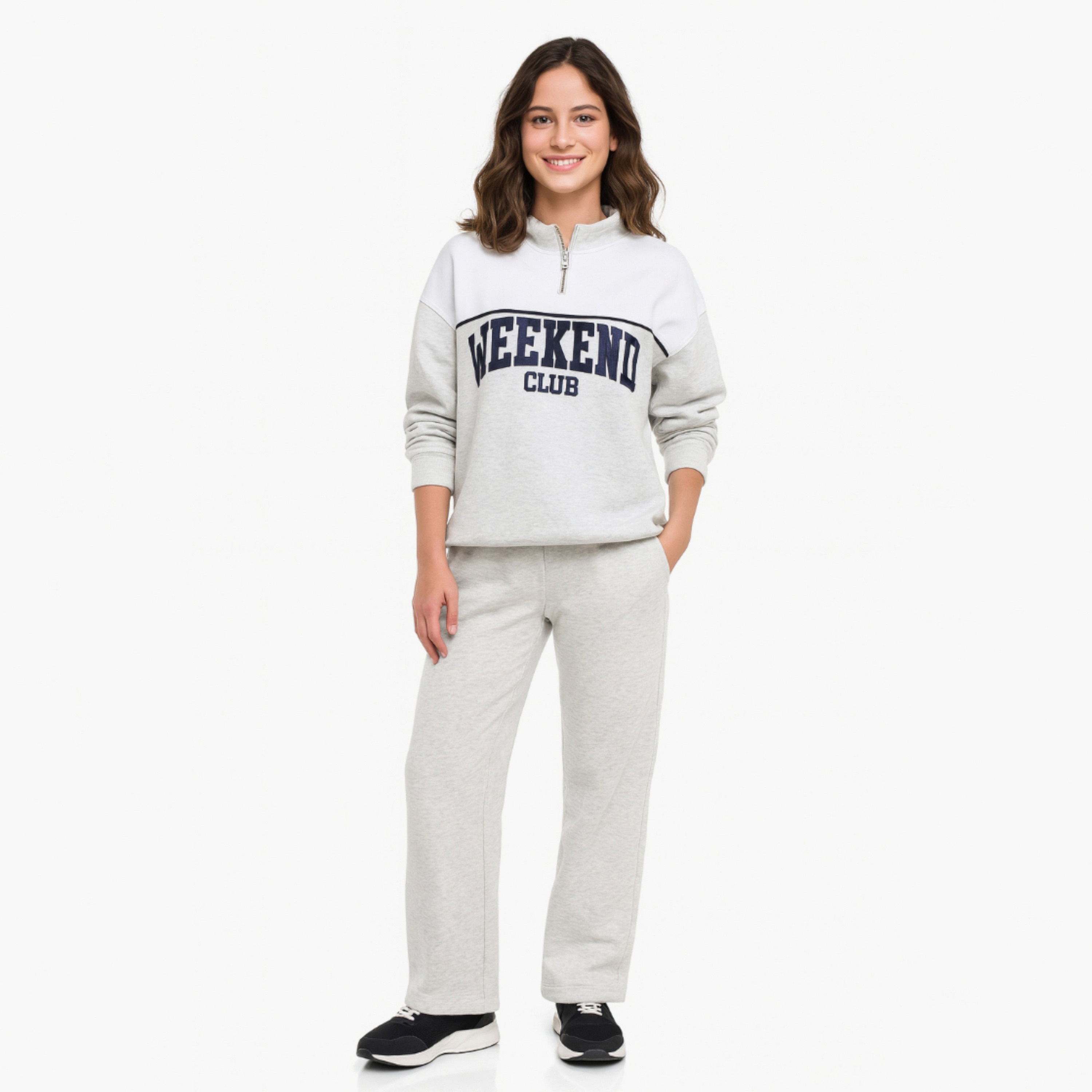 Victor and Jane 2-Piece Weekend Club Printed Sweatshirt with Pants-girls-clothing-winterwear-setsandcoords-image-1