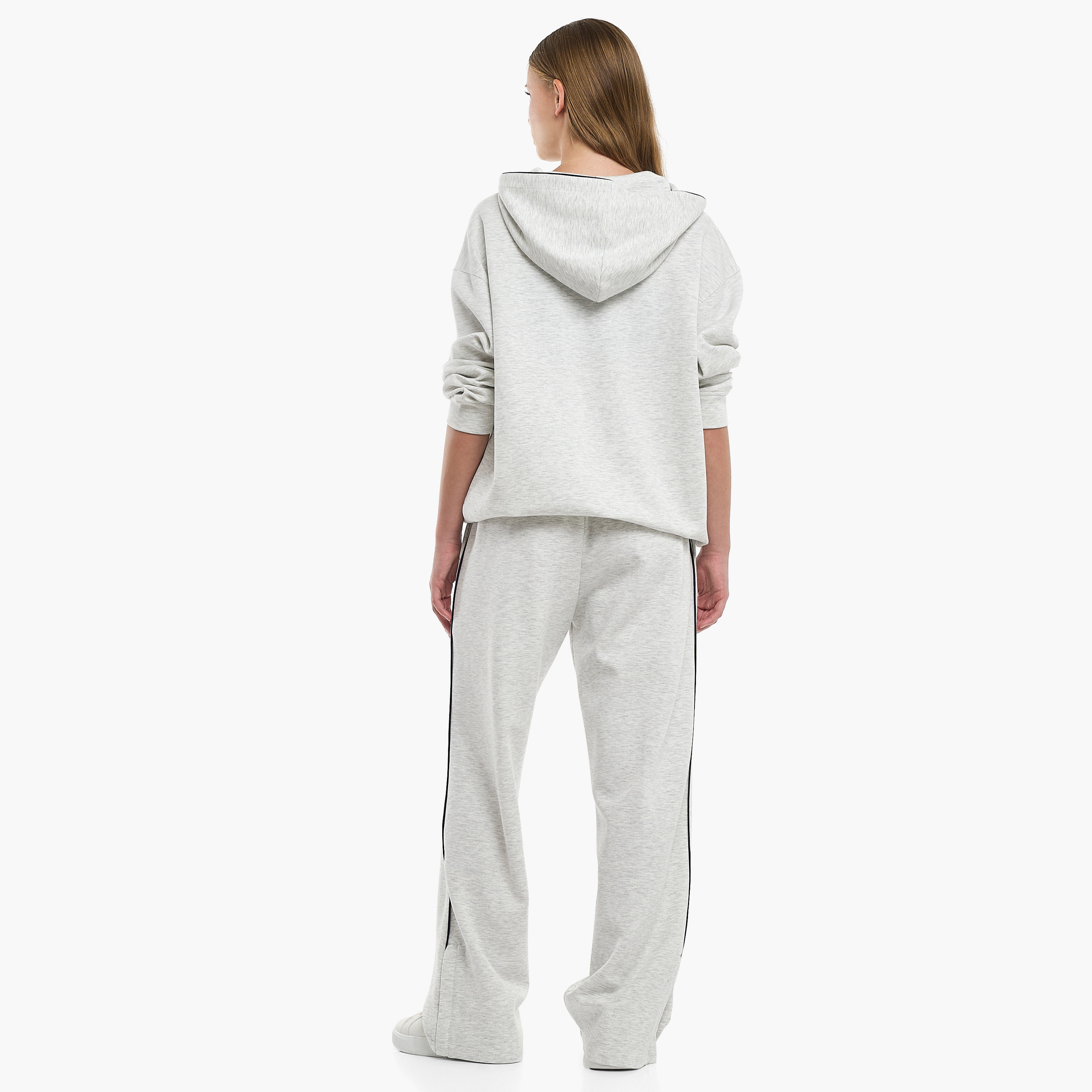Victor and Jane 2-Piece Solid Hoodie with Pants-girls-clothing-winterwear-setsandcoords-image-2