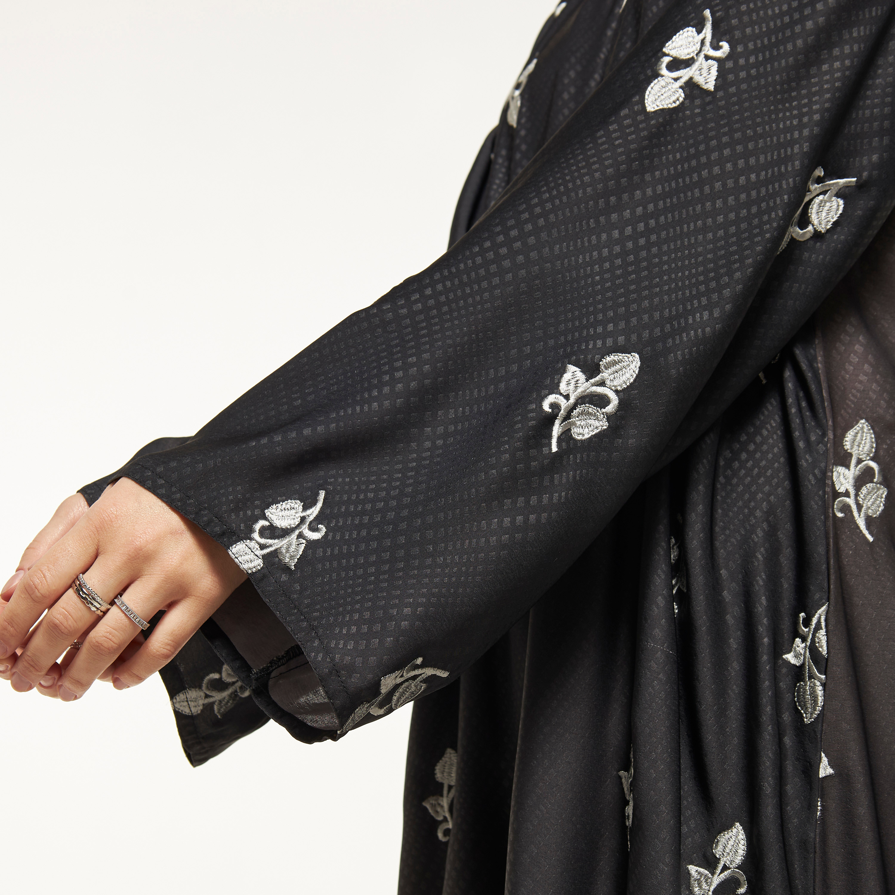 Malikah All-Over Embroidered Abaya with Hijab-women-arabicclothing-abayas-image-3