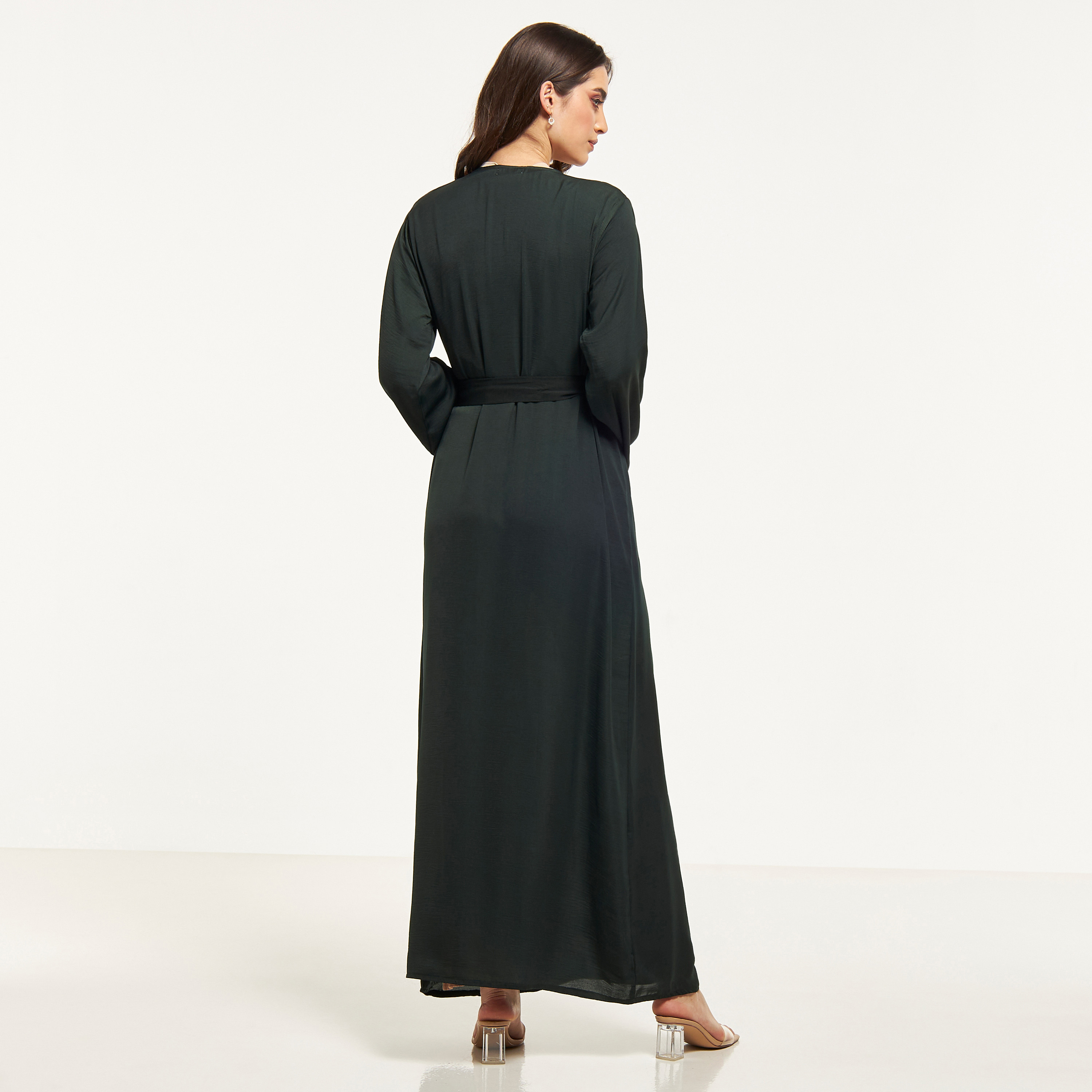 Malikah Embroidered Abaya with Tie-Up Belt-women-arabicclothing-abayas-image-5