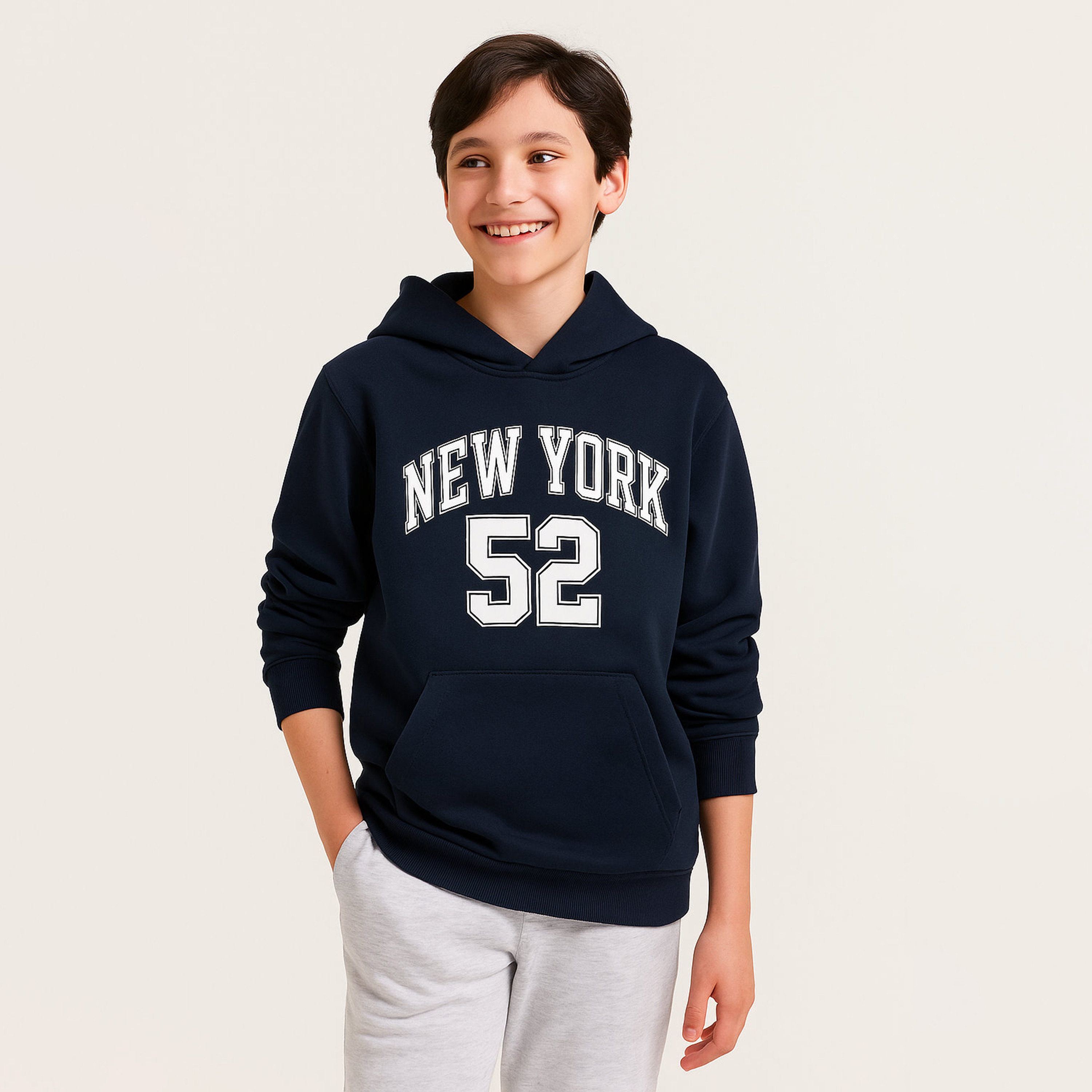 Victor and Jane New York 52 Printed Hoodie-boys-clothing-winterwear-sweatshirts-image-1