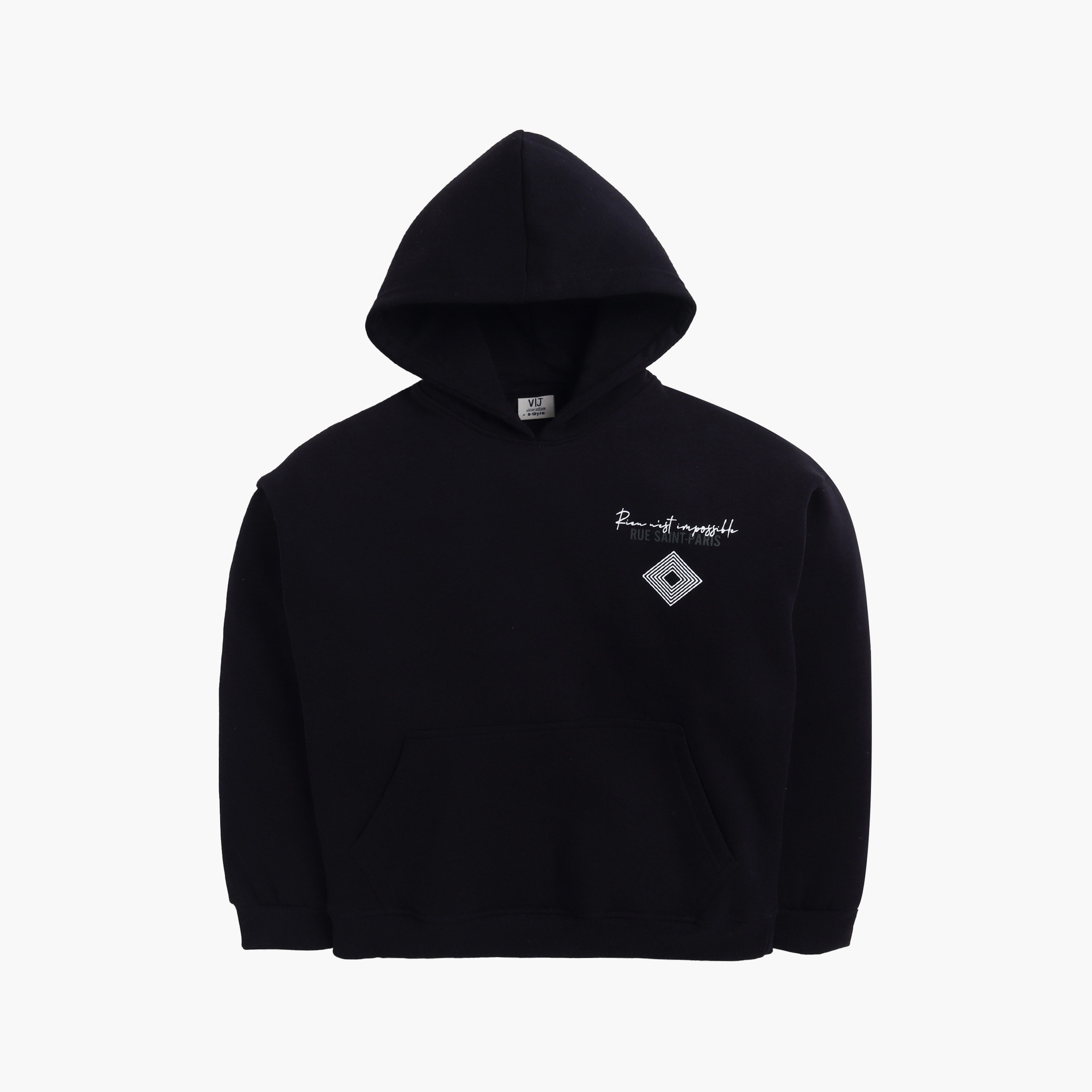 Victor and Jane Blue Saint Paris Printed Hoodie-boys-clothing-sweatshirts-image-4