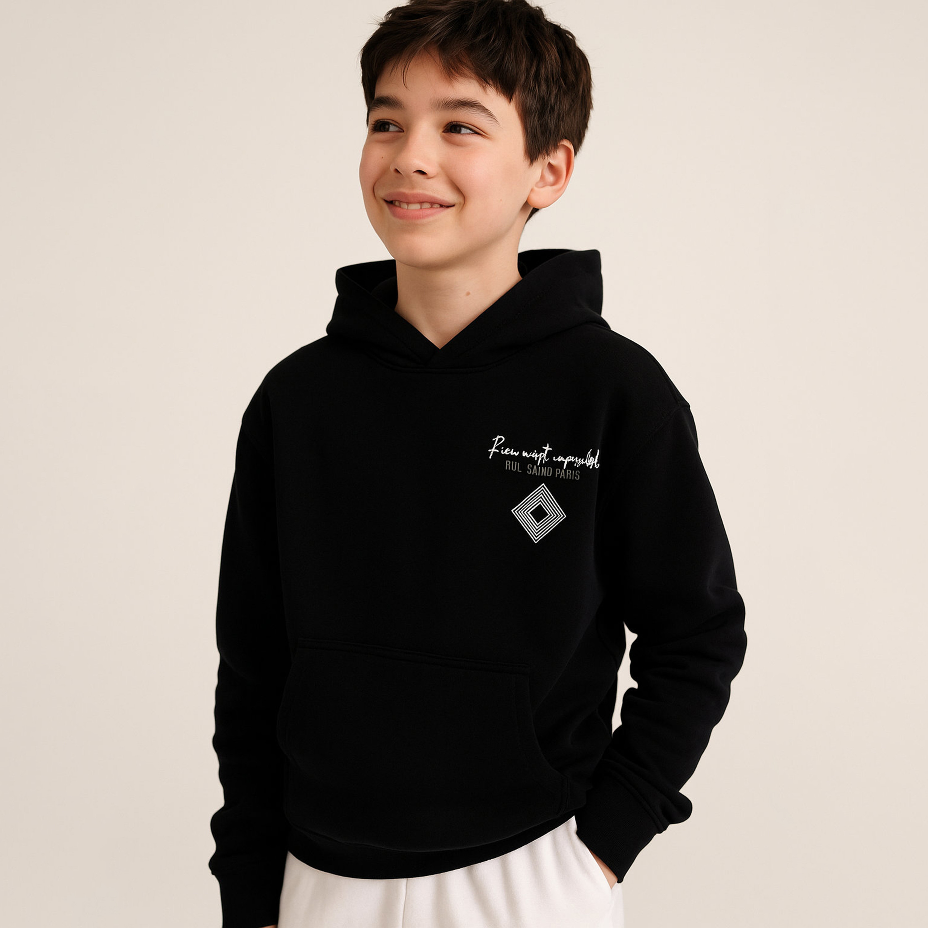 Victor and Jane Blue Saint Paris Printed Hoodie-boys-clothing-sweatshirts-image-5