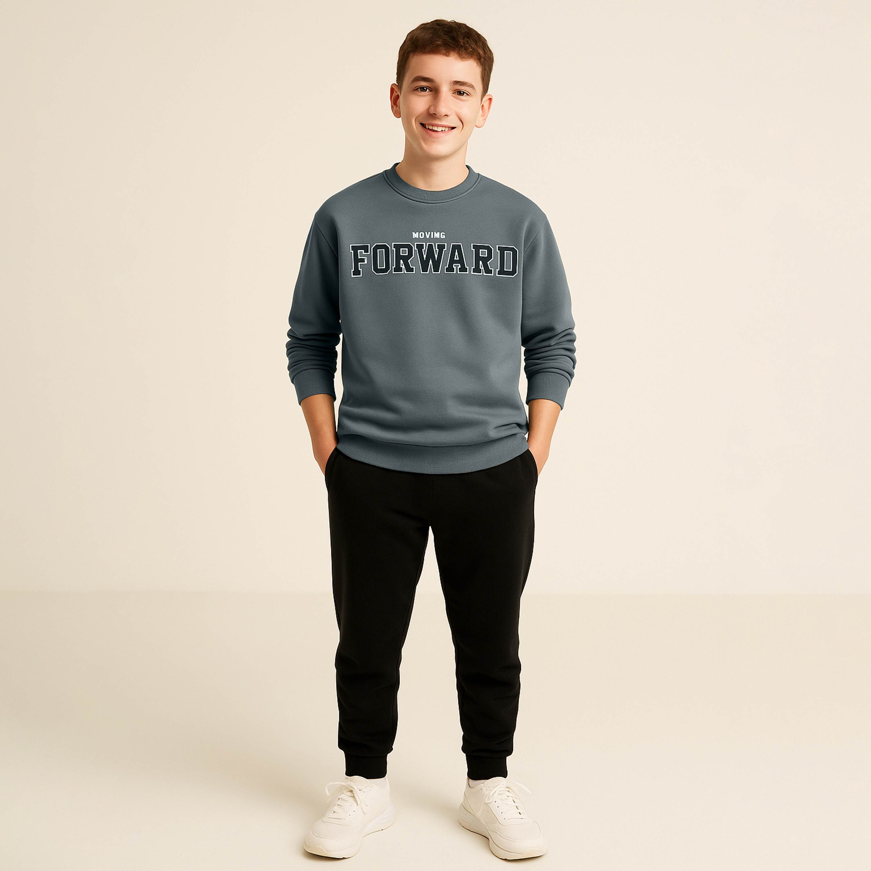 سويت شيرت بطبعة فورورد من فيكتور اند جين-boys-clothing-sweatshirts-image-2