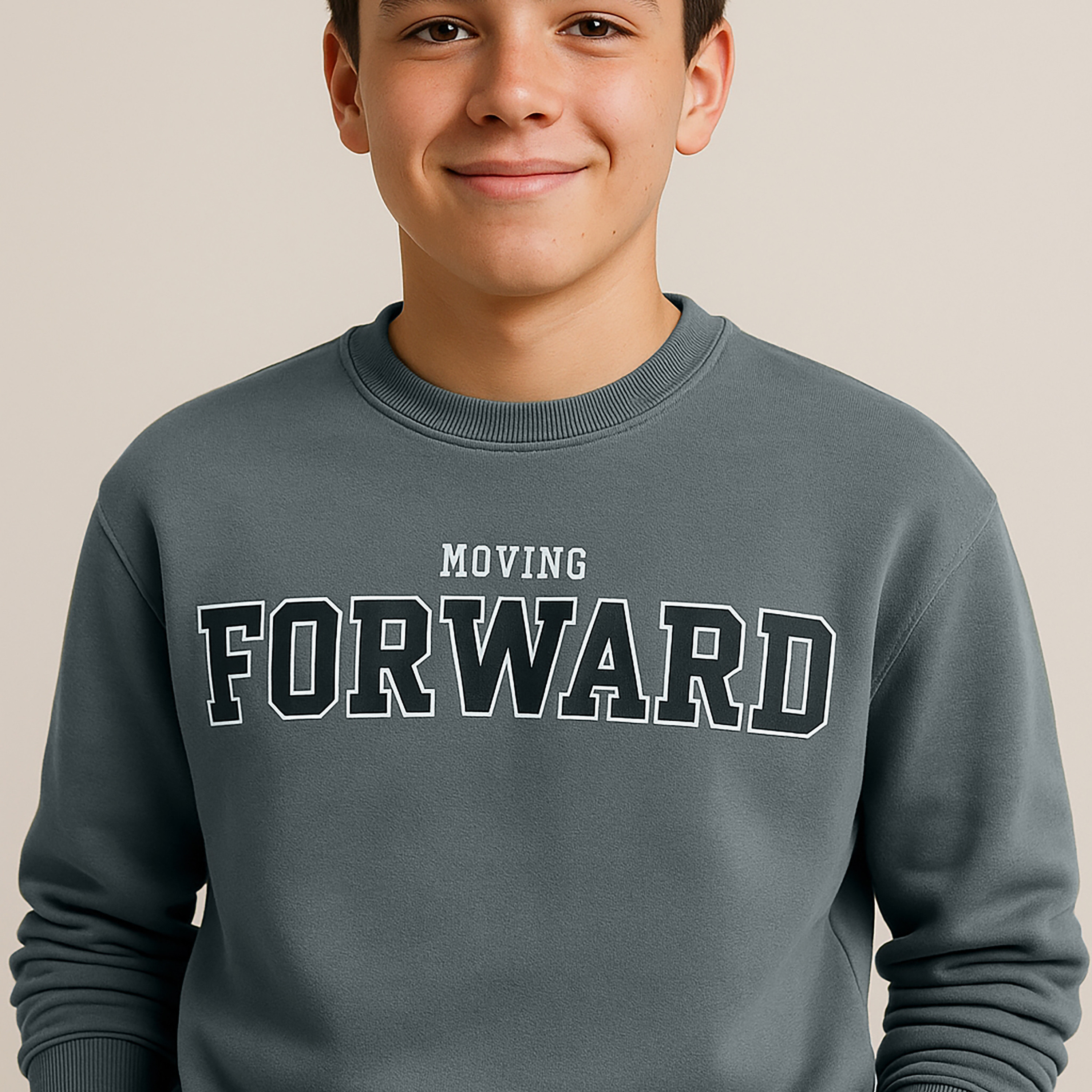 سويت شيرت بطبعة فورورد من فيكتور اند جين-boys-clothing-sweatshirts-image-1