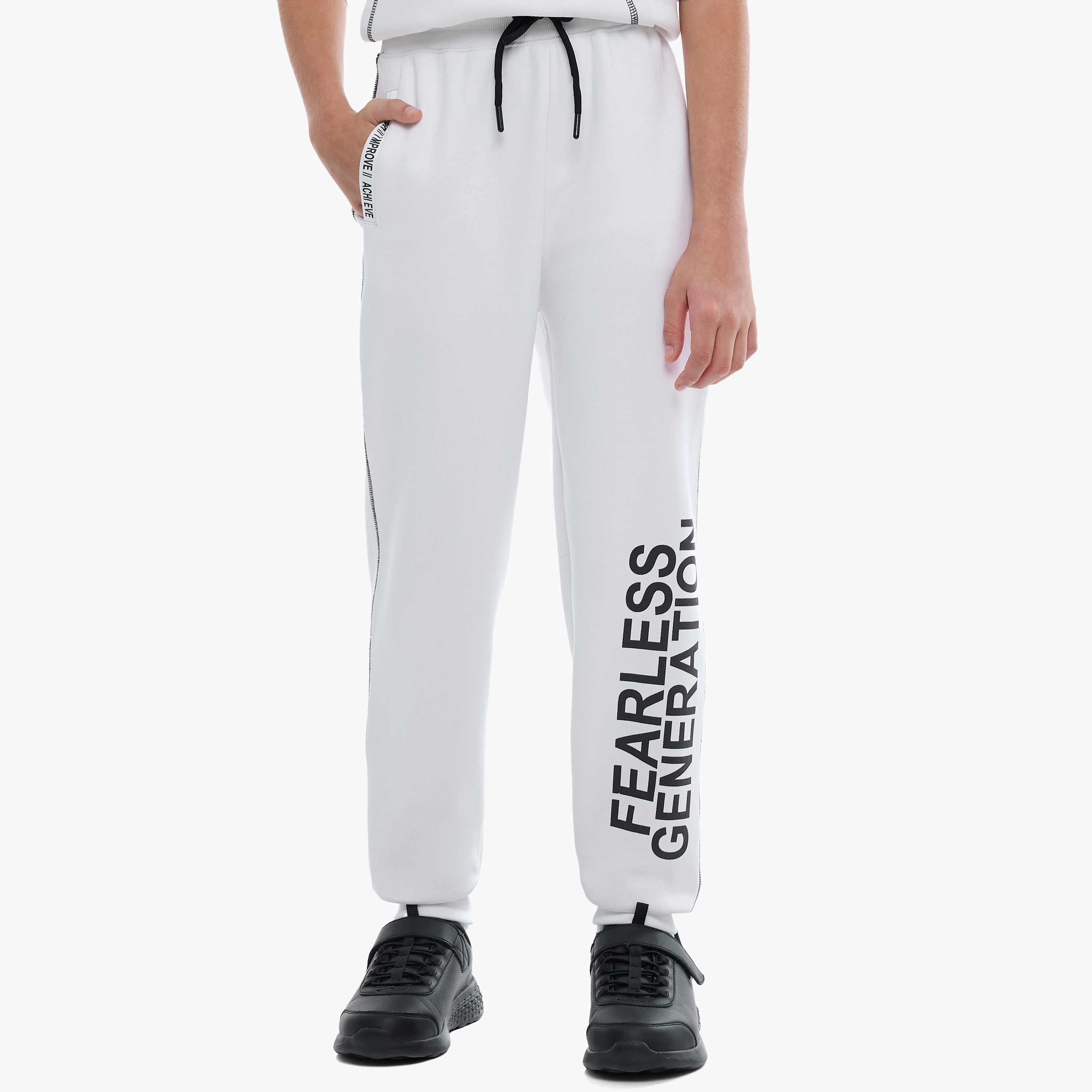 طقم من قطعتين هودي مع بنطلون بطبعة من فيكتور اند جين-boys-clothing-setsandcoords-image-5