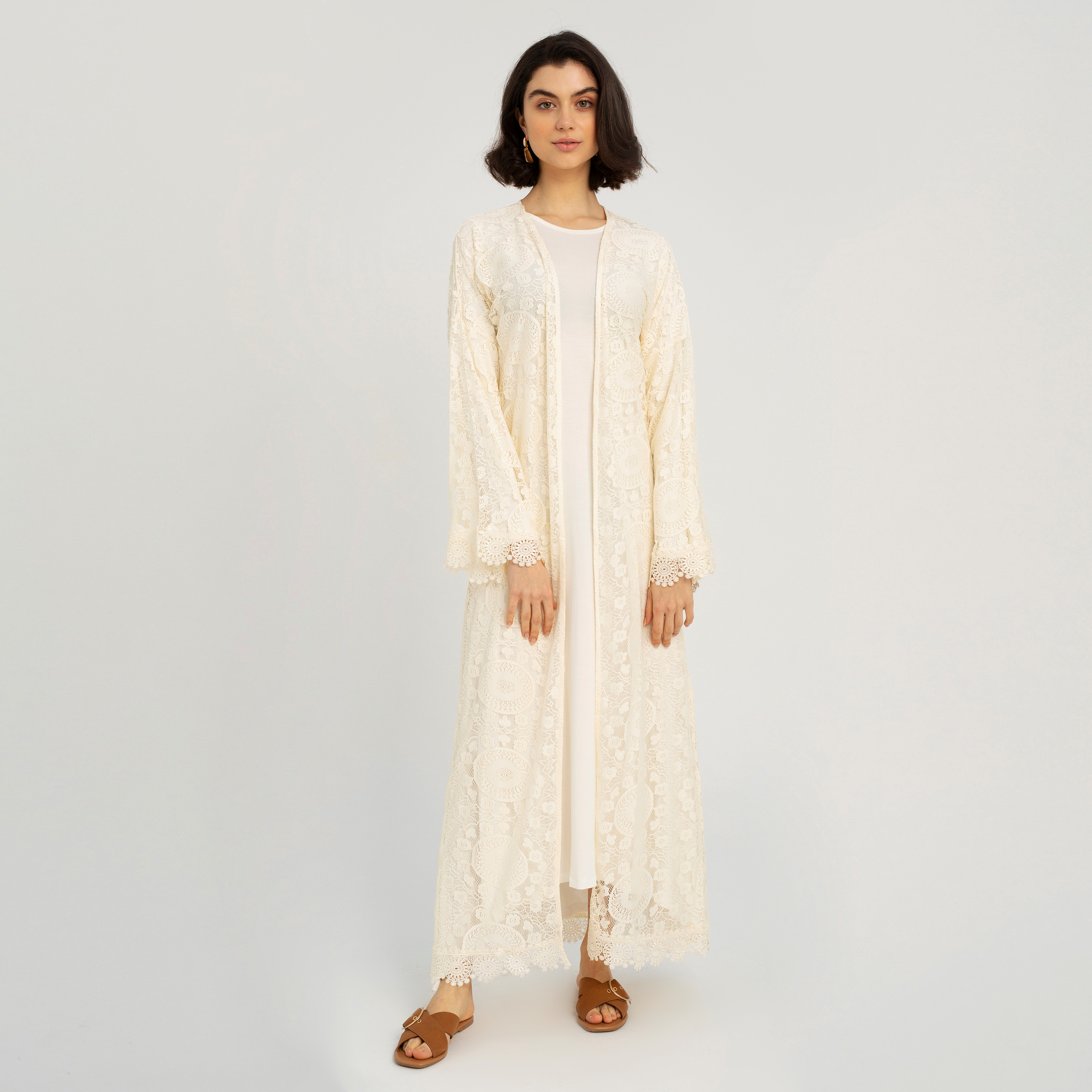 كيمونو طويل بتفاصيل دانتيل وأكمام طويلة من ديزرت كوف-women-clothing-shirtsandblouses-blouses-image-1