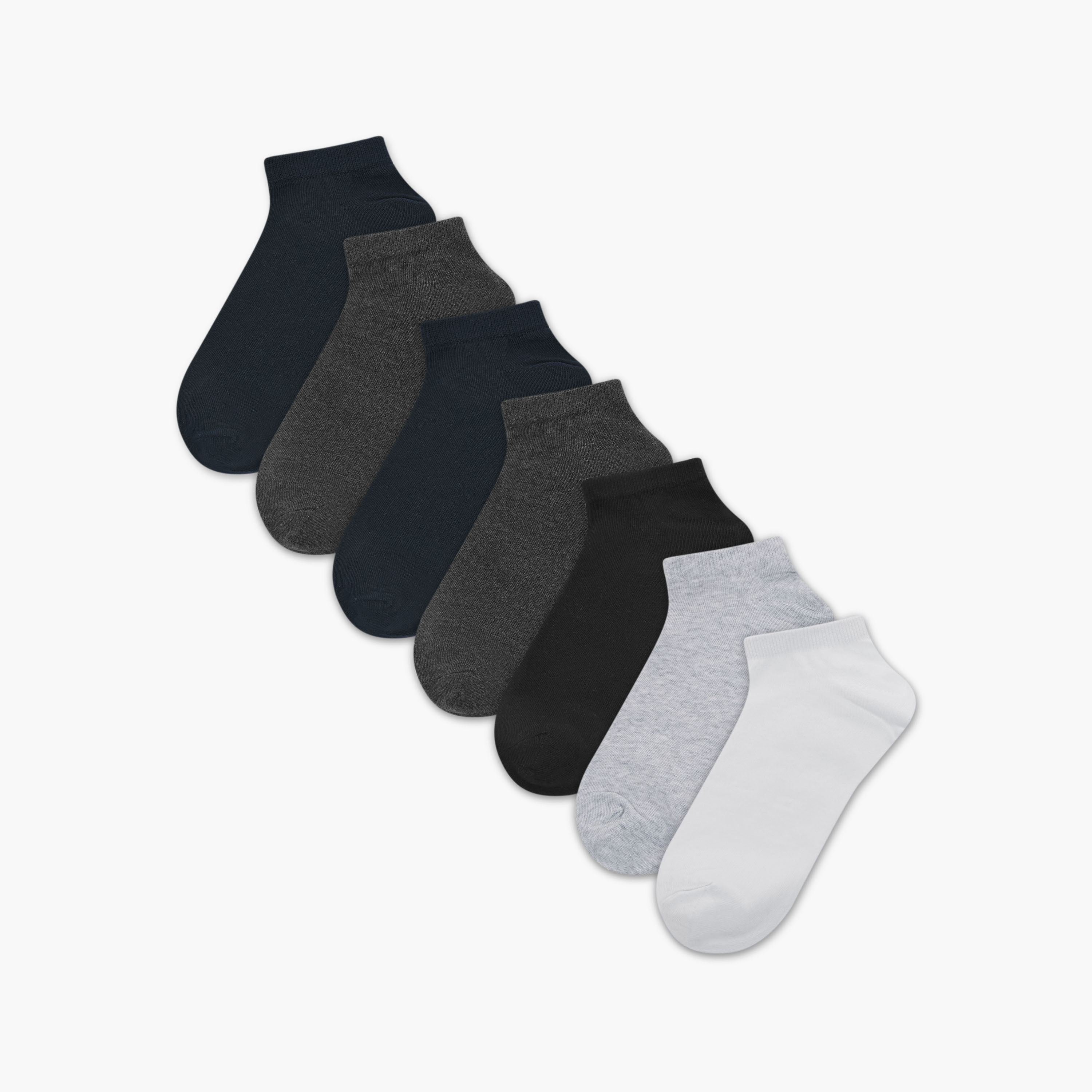 LBL by Shoexpress Men Socks Ankle Length - Set of 7-men-socks-image-1