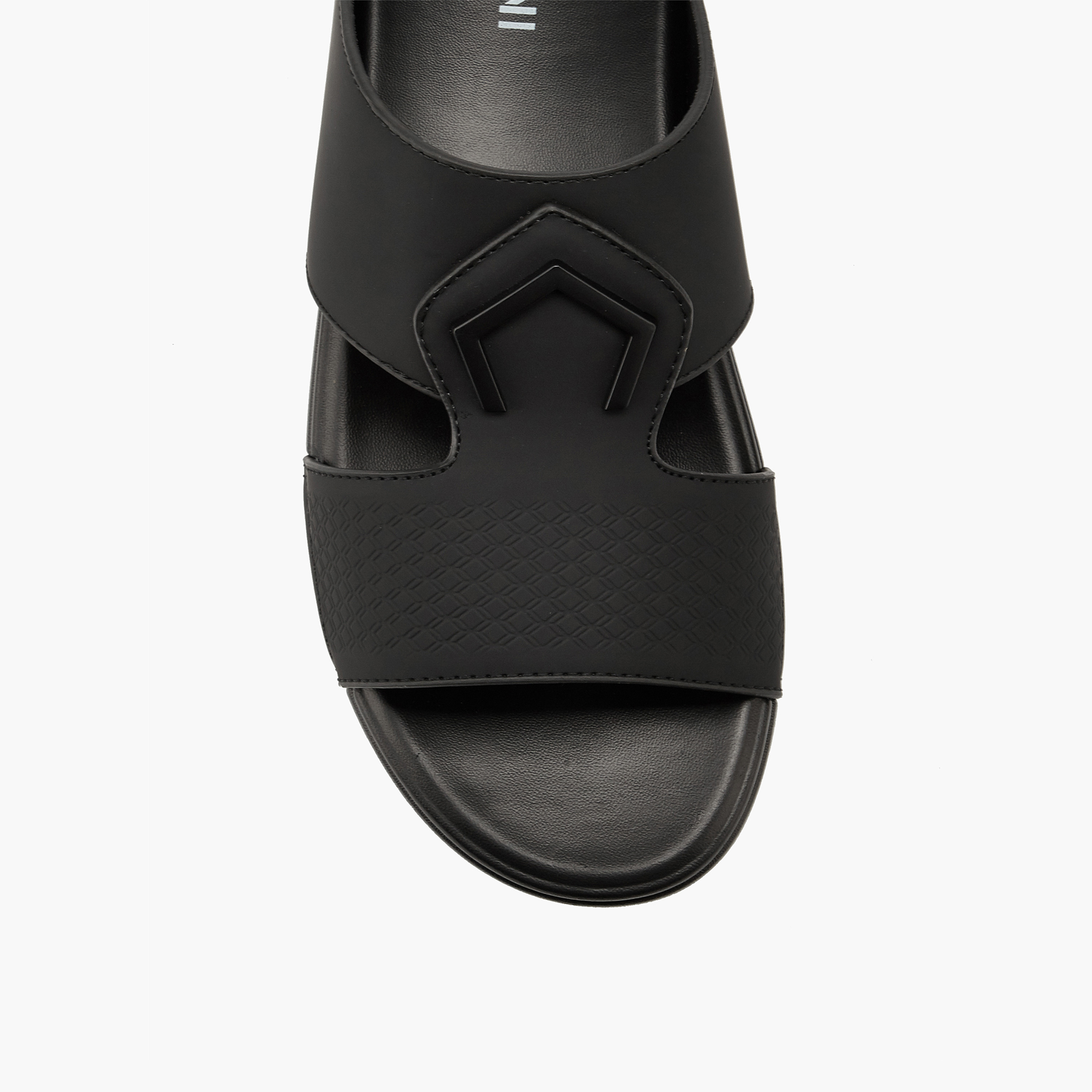 Duchini Men's Textured Slip-On Arabic Sandals-men-shoes-sandals-image-4