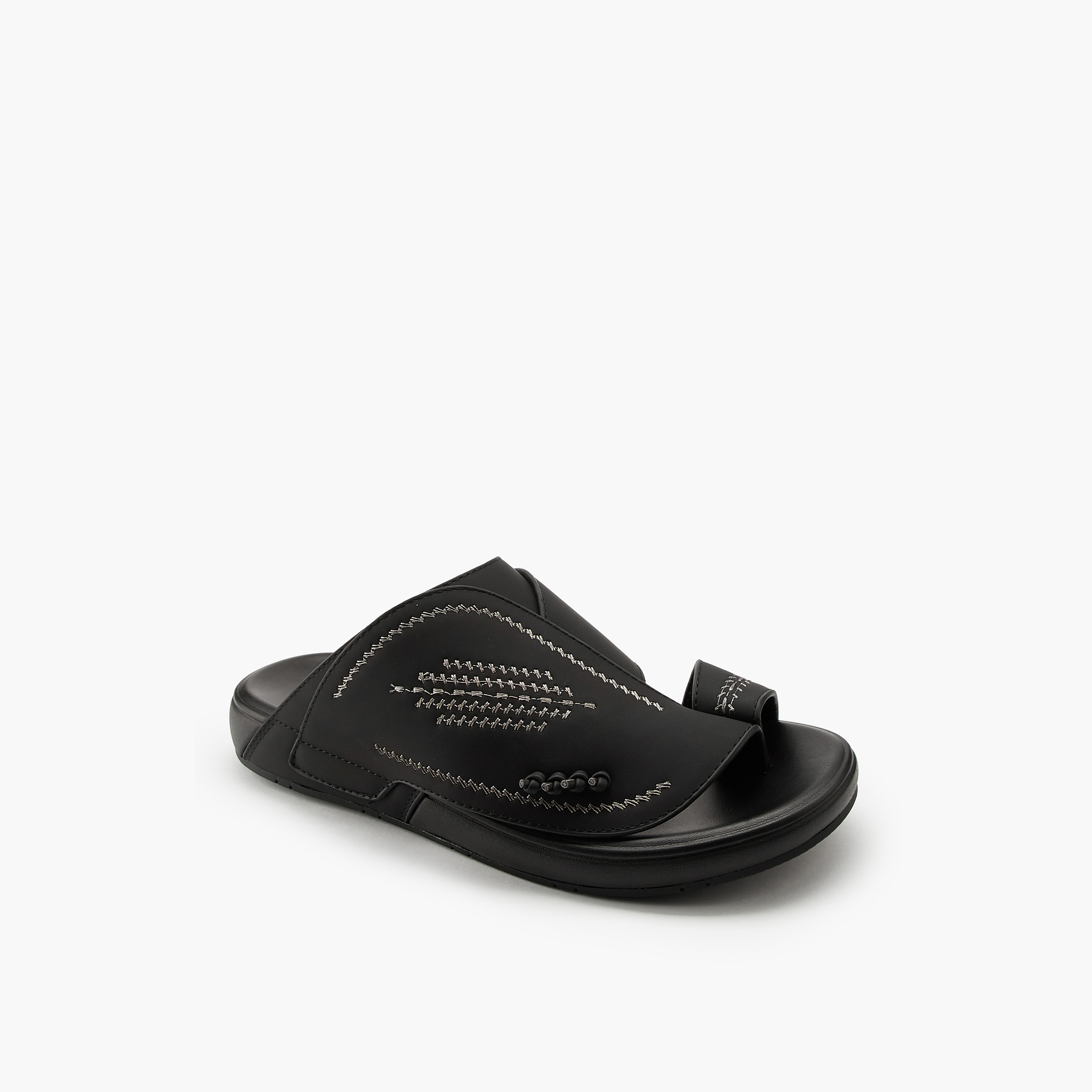 صندل عربي مطرّز سهل الارتداء للرجال من دوتشيني-men-shoes-sandals-image-3