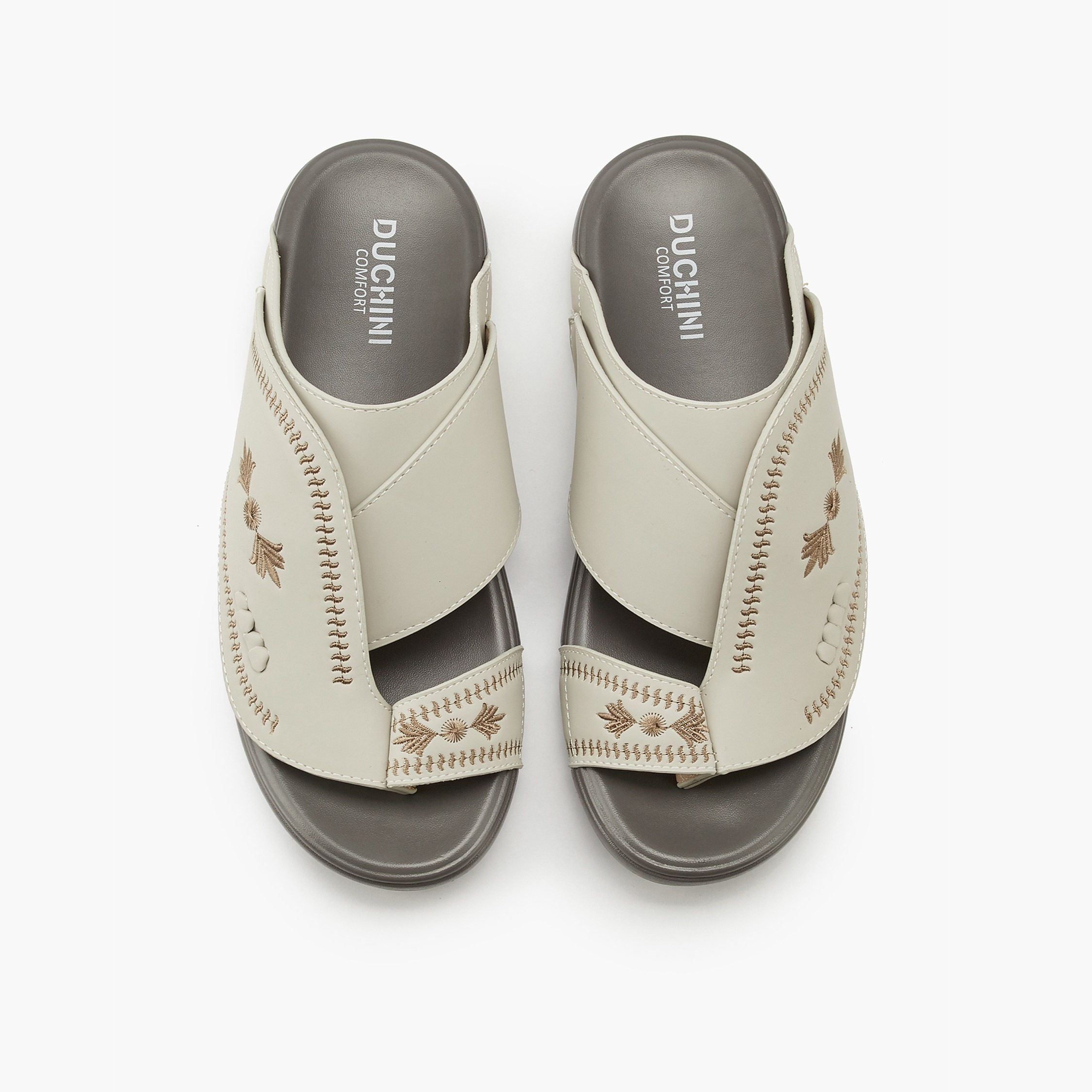 صندل عربي مطرّز سهل الارتداء للرجال من دوتشيني-men-shoes-sandals-image-1
