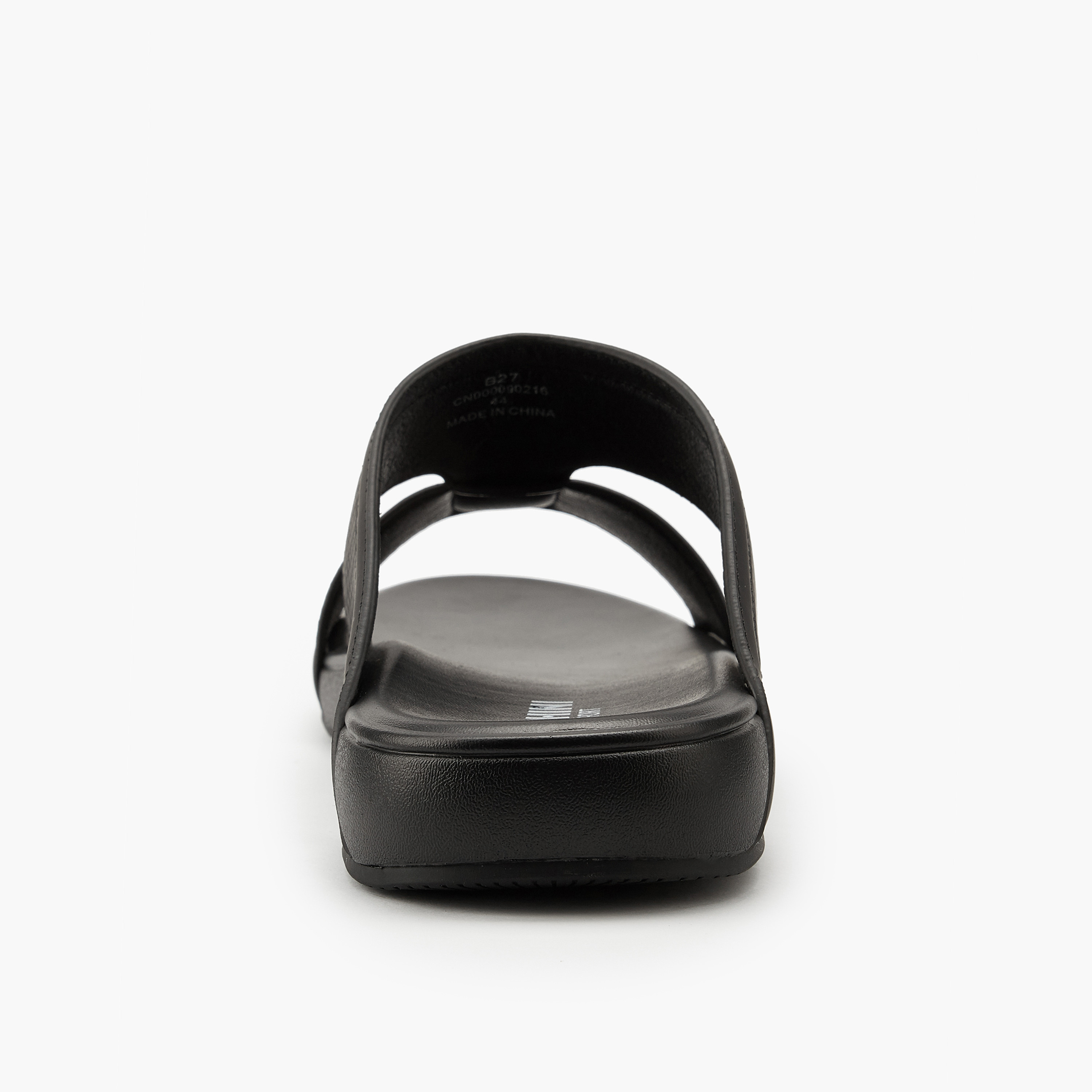 Duchini Men's Textured Slip-On Arabic Sandals-men-shoes-sandals-image-5