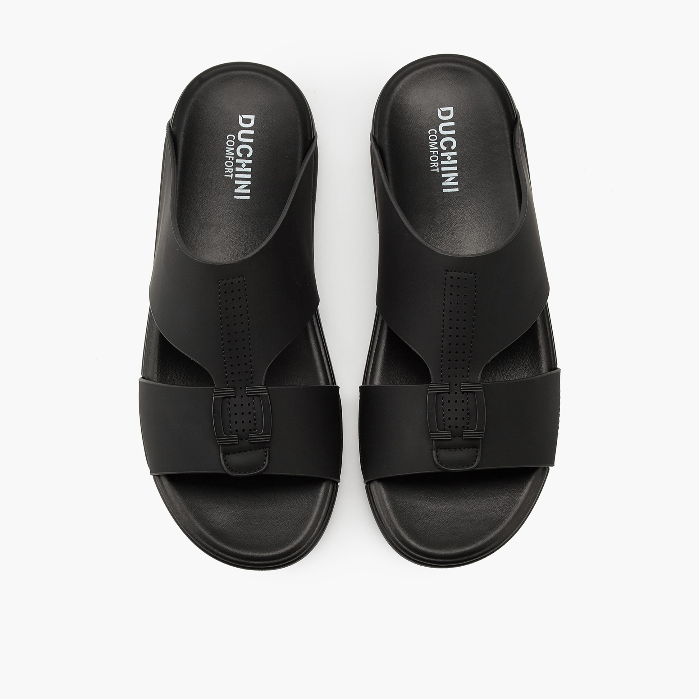 صندل عربي سهل الارتداء بتفاصيل غرزات للرجال من دوتشيني-men-shoes-sandals-image-1