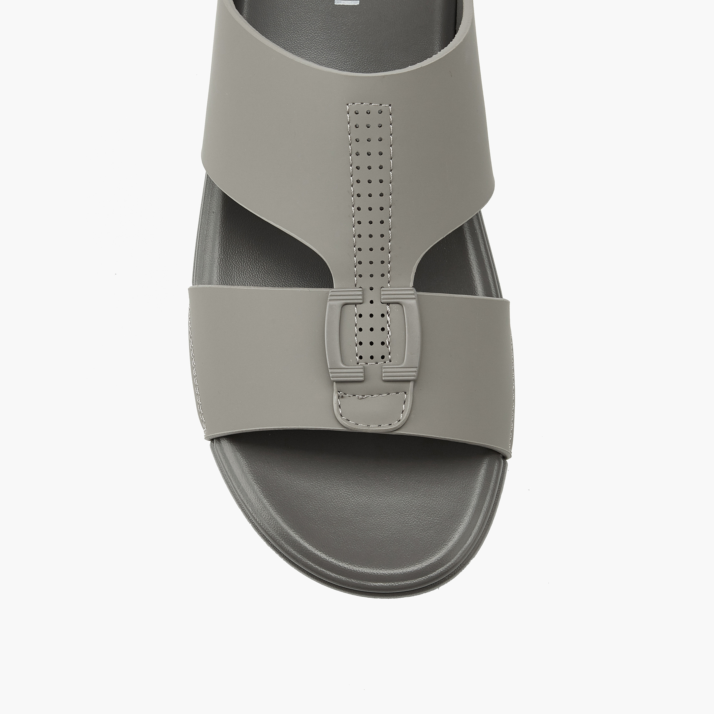 Duchini Men's Stitch Detail Slip-On Arabic Sandals-men-shoes-sandals-image-4