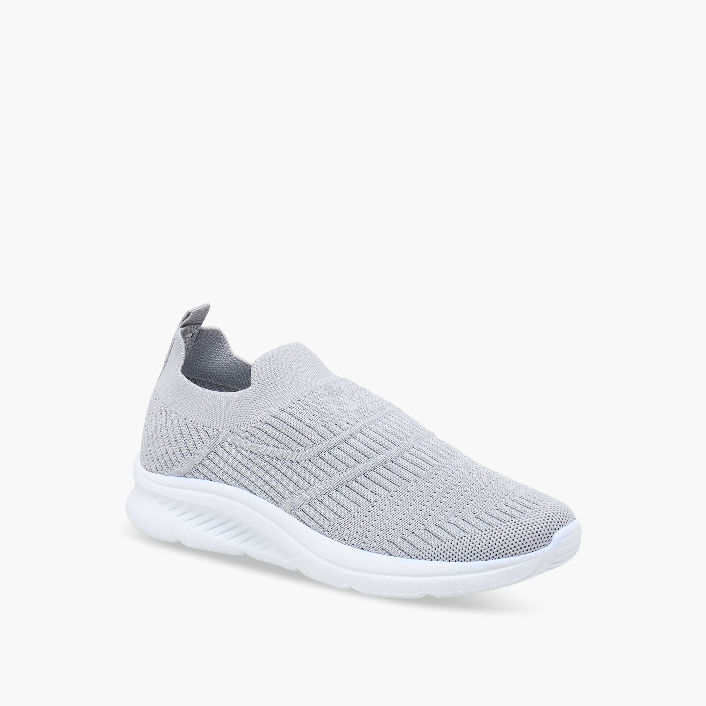 Oaklan by Shoexpress Textured Slip-On Sneakers-women-shoes-sneakers-image-2