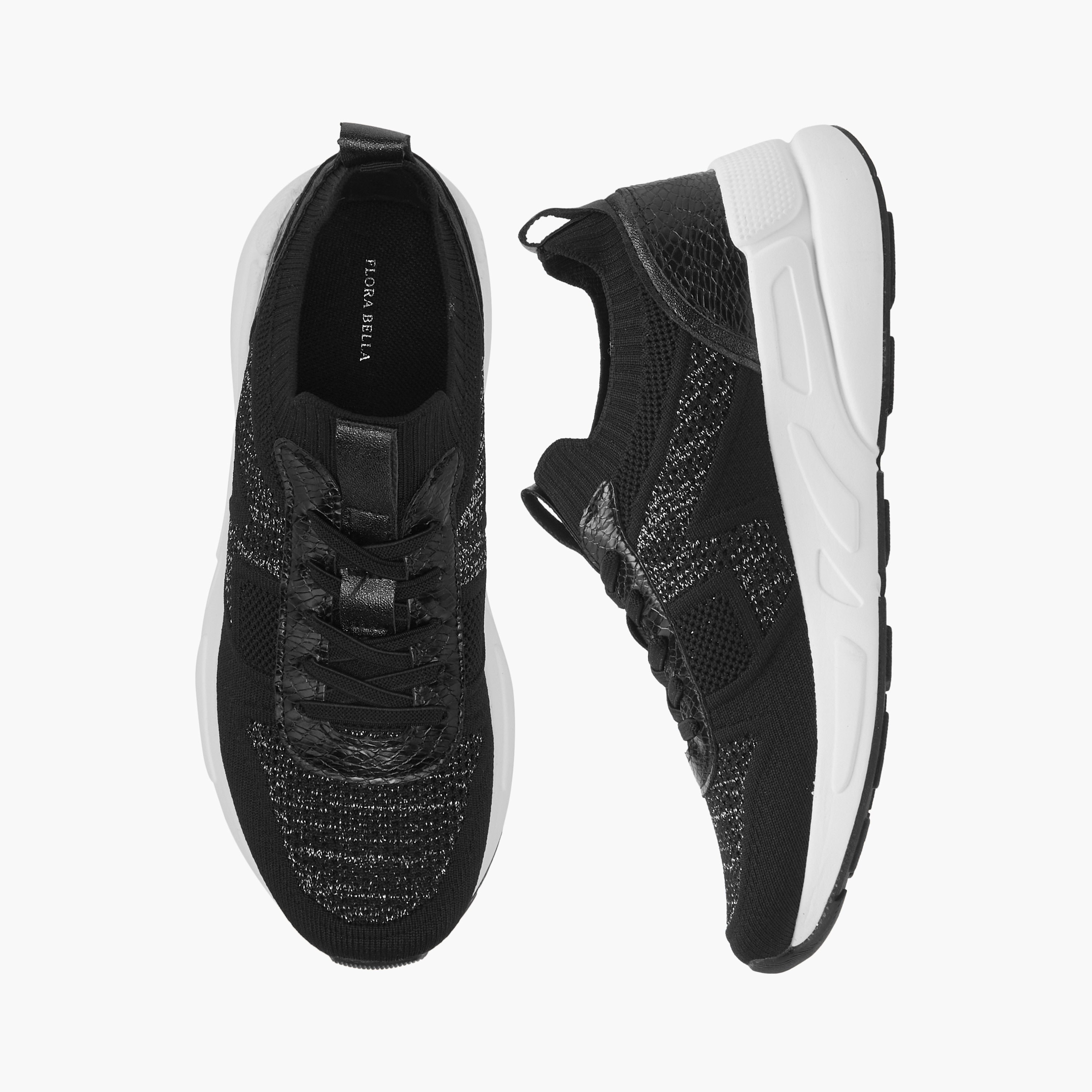 Flora Bella Lace Detail Slip-On Sneakers-women-shoes-sneakers-image-1