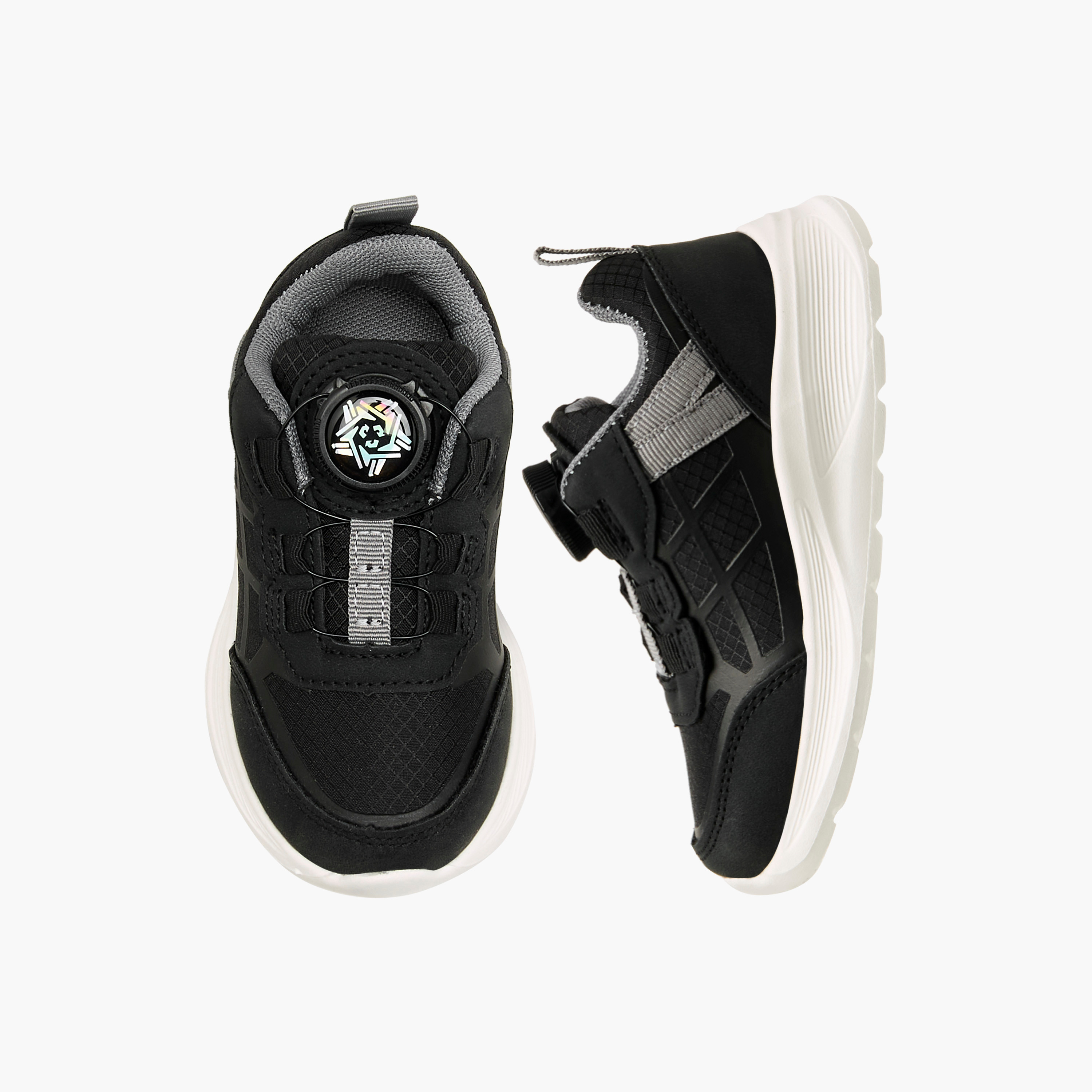 حذاء سنيكرز متعدد التصاميم بإبزيم إغلاق دوار من جونيورز-boys-shoes-sneakers-image-6