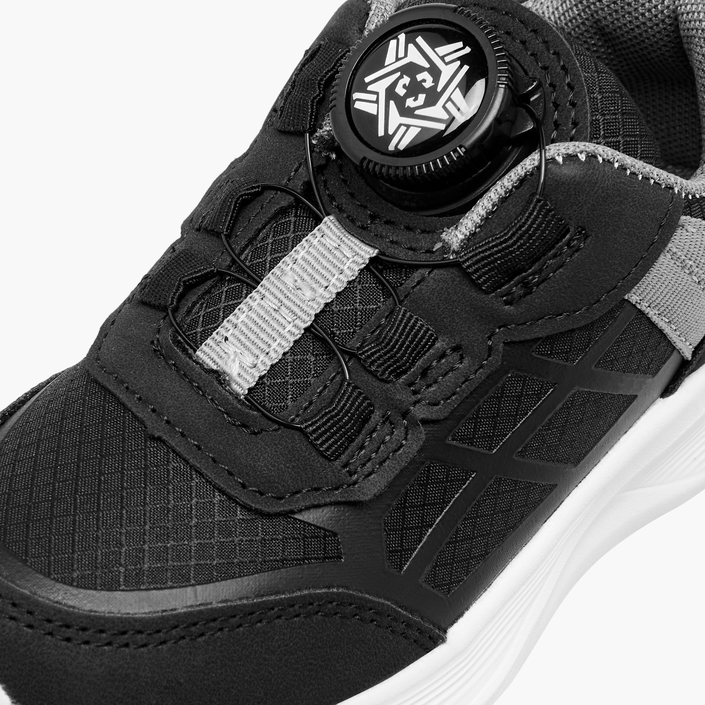 حذاء سنيكرز متعدد التصاميم بإبزيم إغلاق دوار من جونيورز-boys-shoes-sneakers-image-9