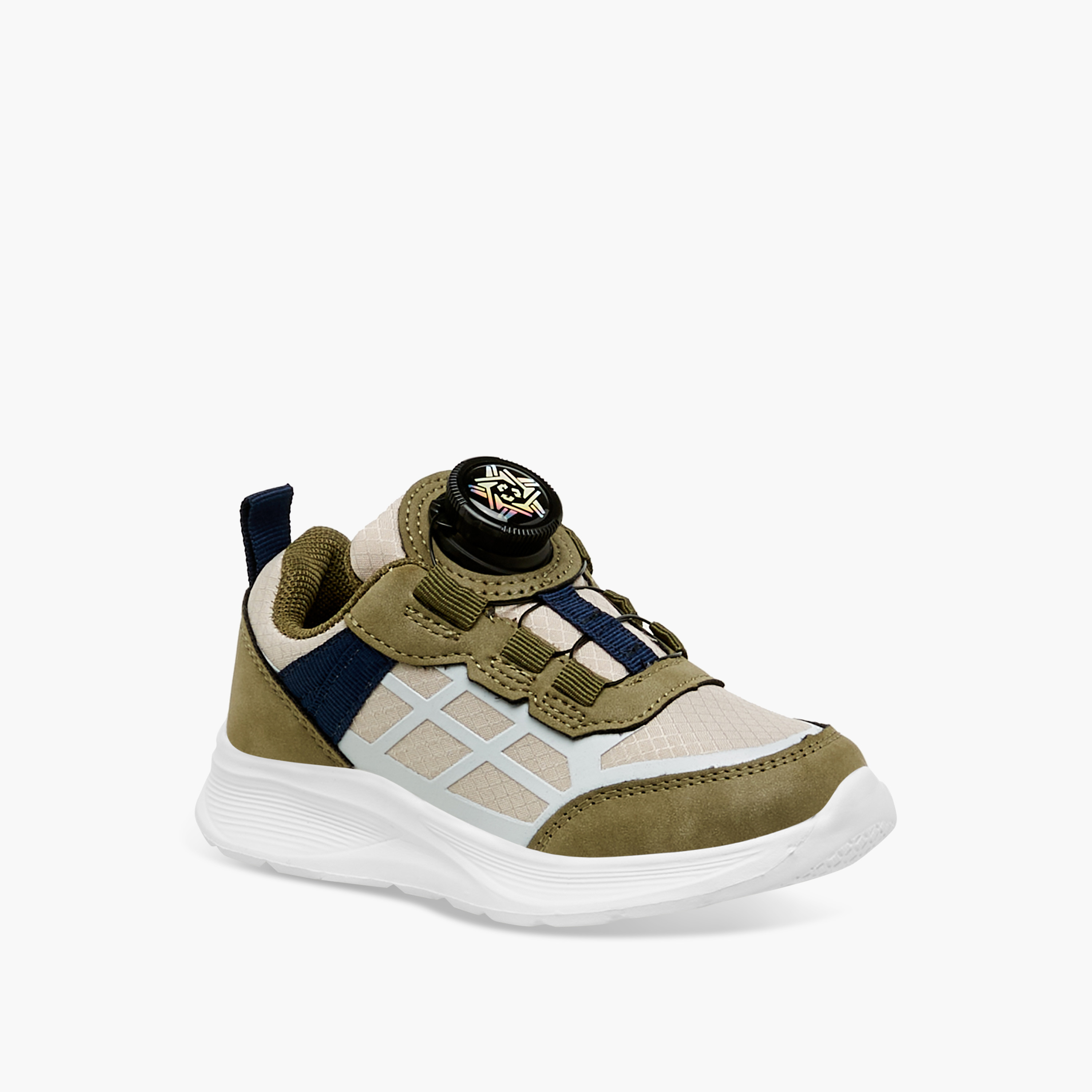 حذاء سنيكرز متعدد التصاميم بإبزيم إغلاق دوار من جونيورز-boys-shoes-sneakers-image-2