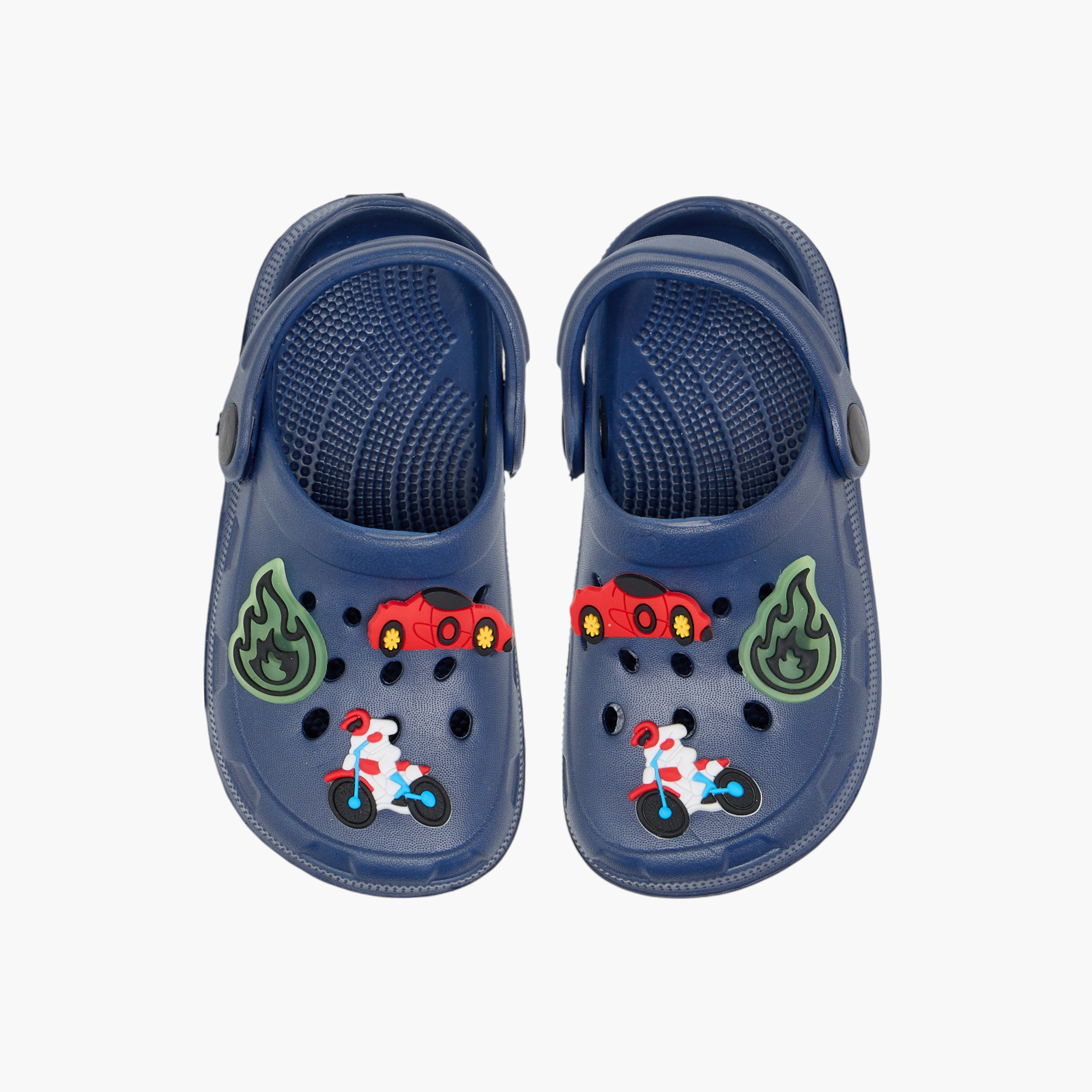 LBL by Shoexpress Race Accent Clogs with Backstrap-boys-shoes-sandals-image-1