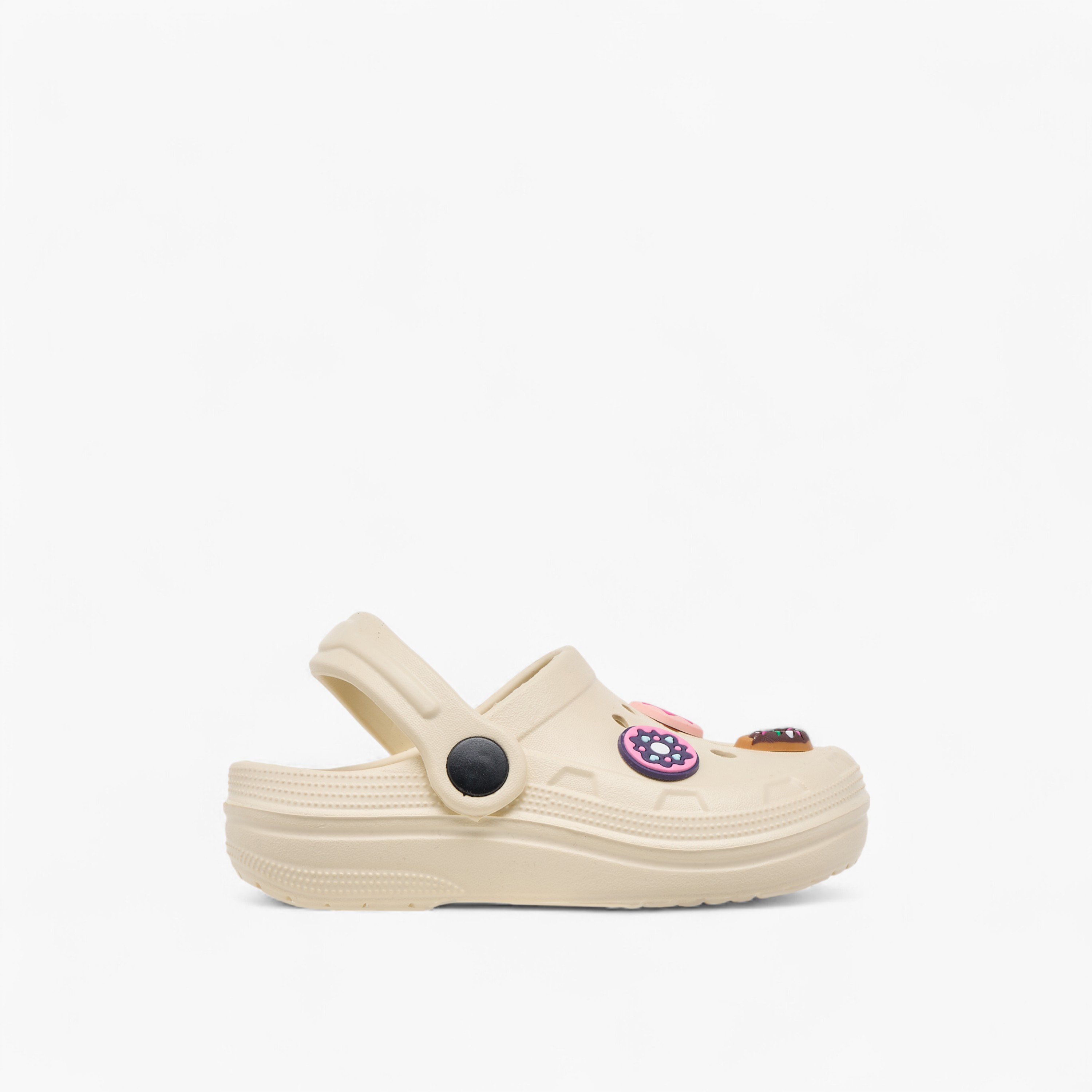 Flora Bella Donut Accent Clogs with Backstrap-girls-shoes-sandals-image-4