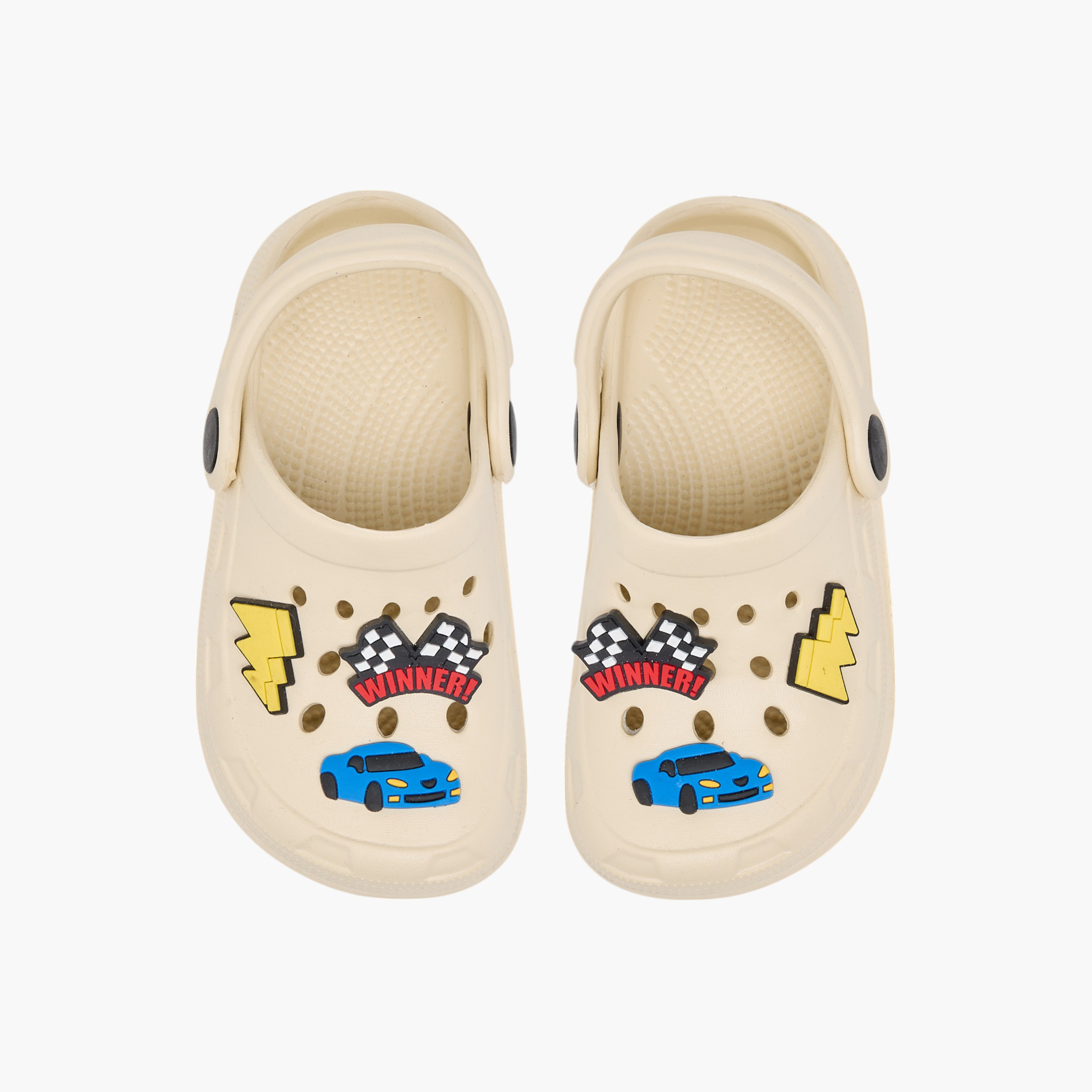 صندل كلوج بحزام خلفي وتزيينات سباق إل بي إل من شو إكسبريس-boys-shoes-sandals-image-1