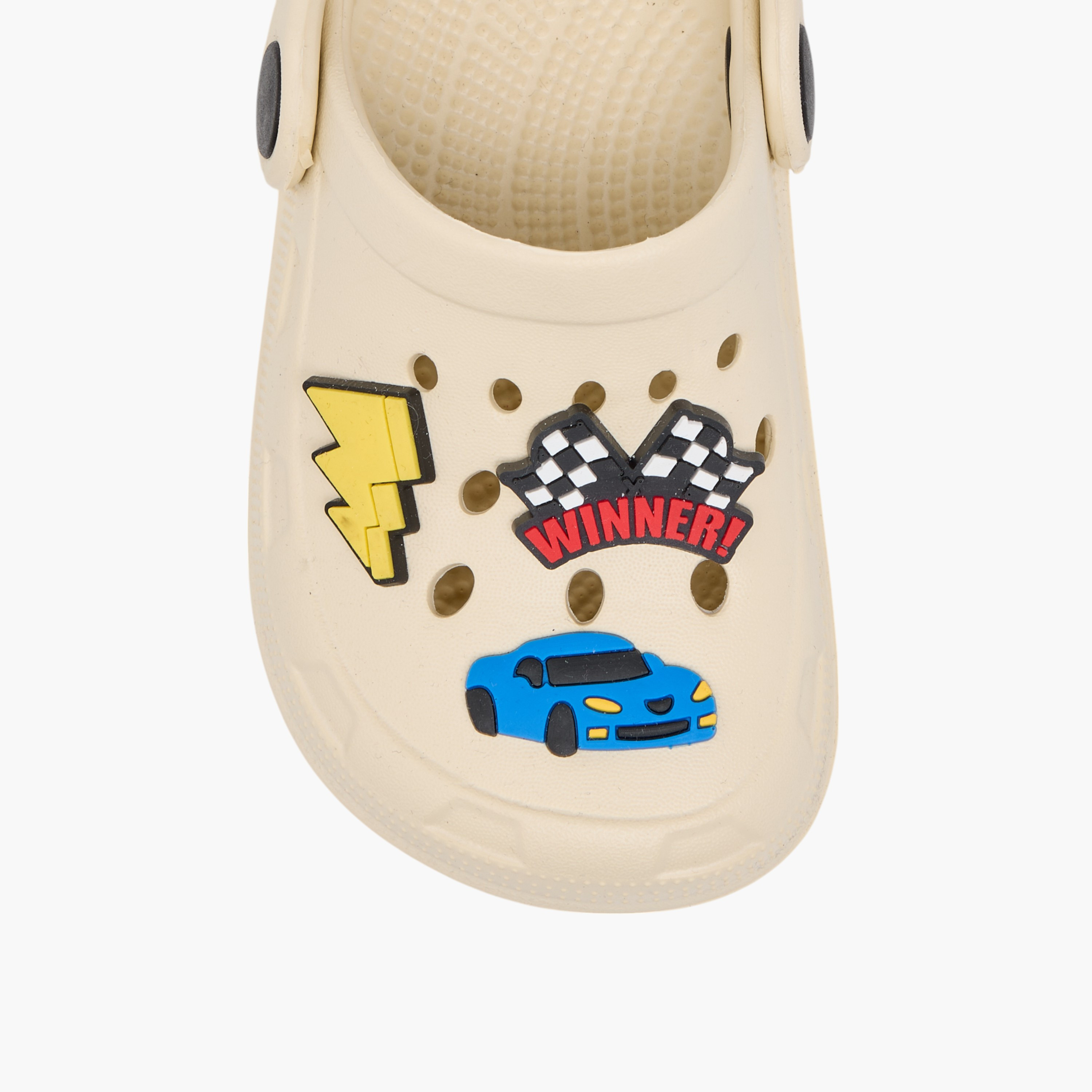 صندل كلوج بحزام خلفي وتزيينات سباق إل بي إل من شو إكسبريس-boys-shoes-sandals-image-4