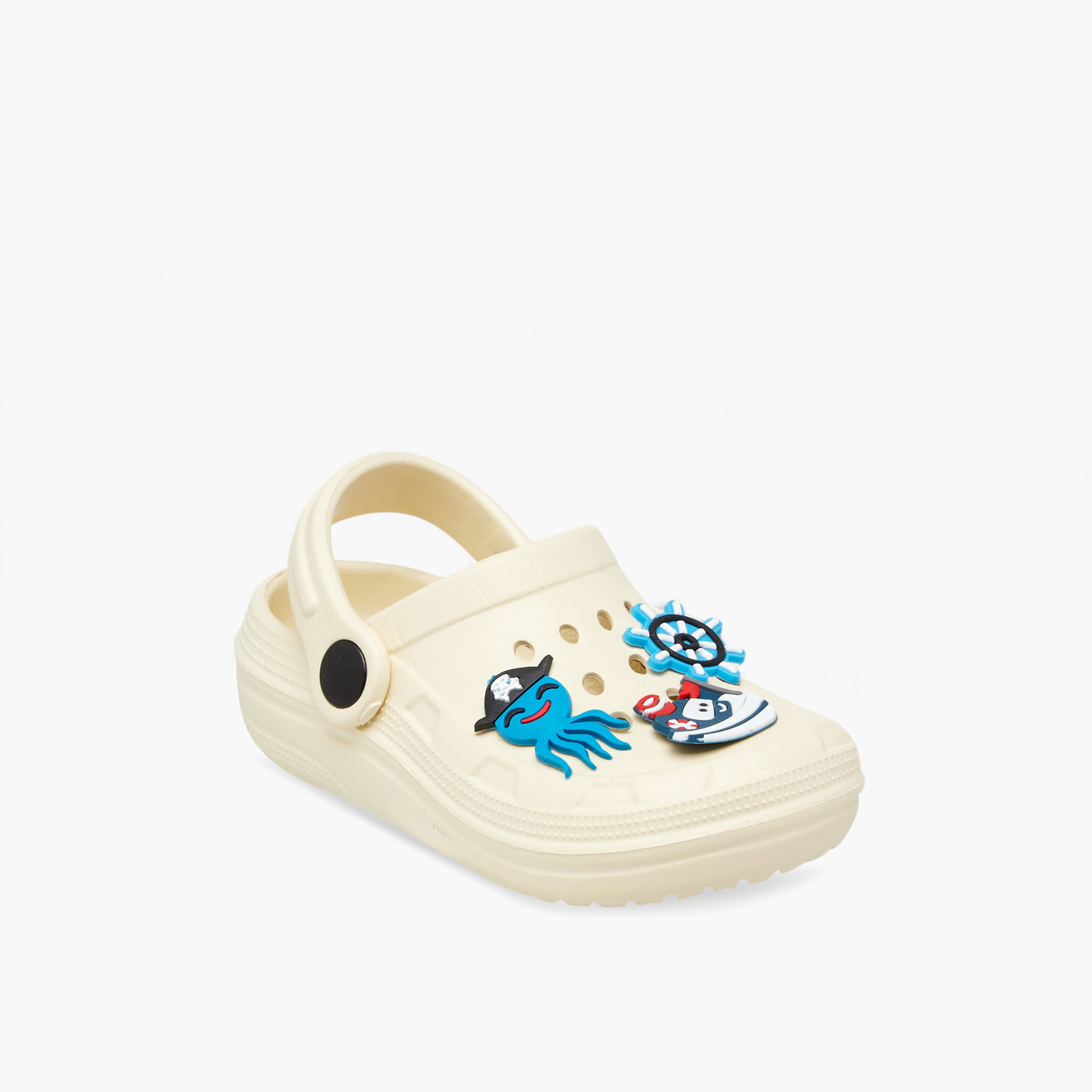 LBL by Shoexpress Jibbitz Accent Clogs with Backstrap-girls-shoes-sandals-image-2